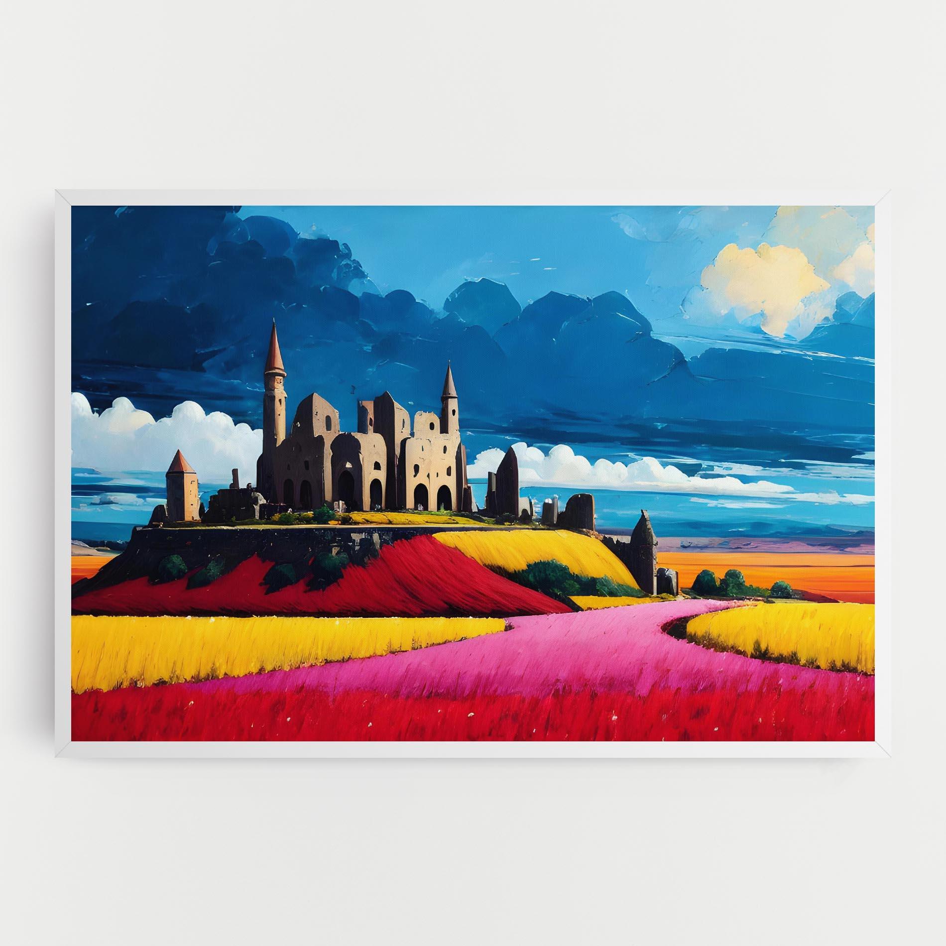 Tablou Canvas Antique Building Art mockup 0