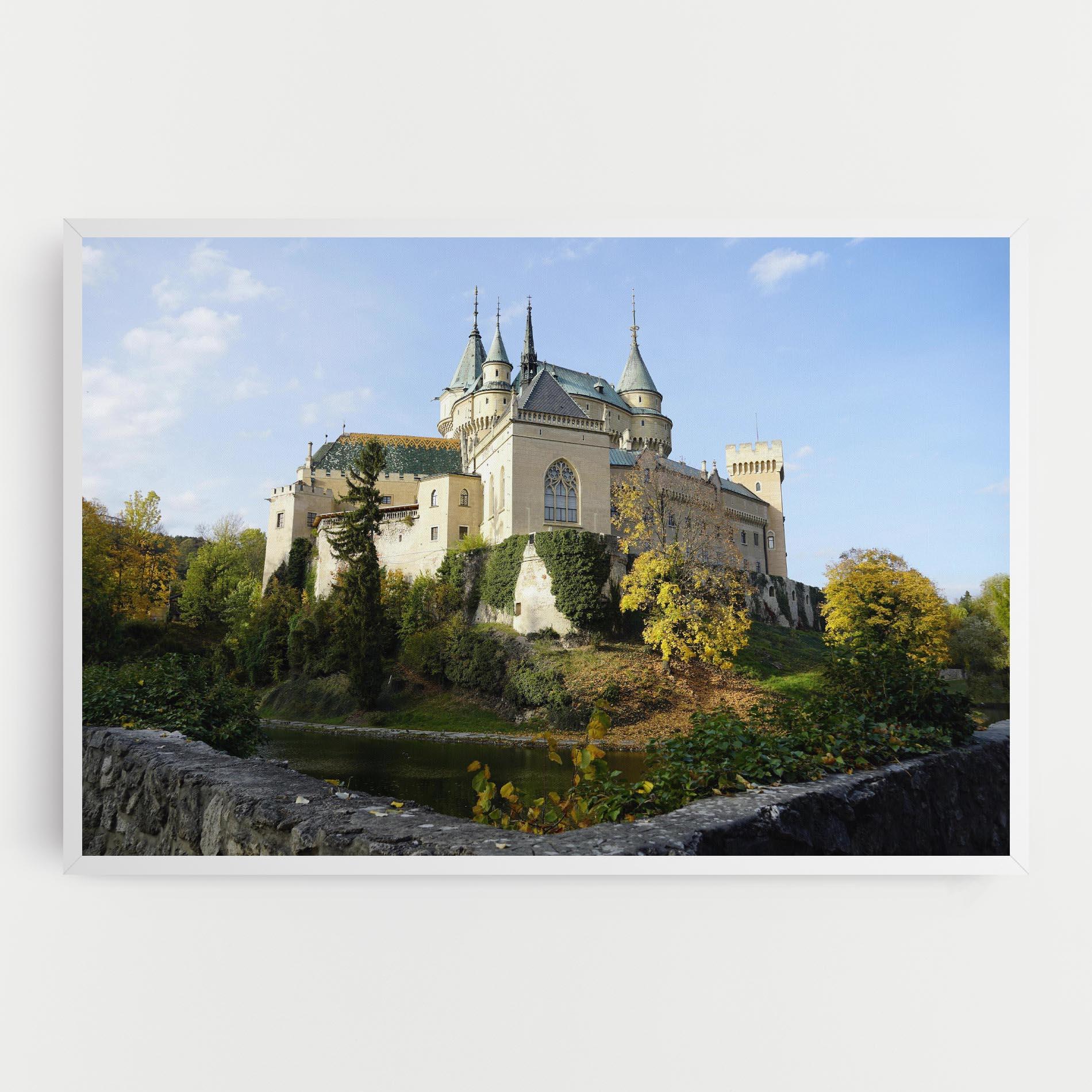 Tablou Canvas Bojnice Castle Slovakia mockup 0