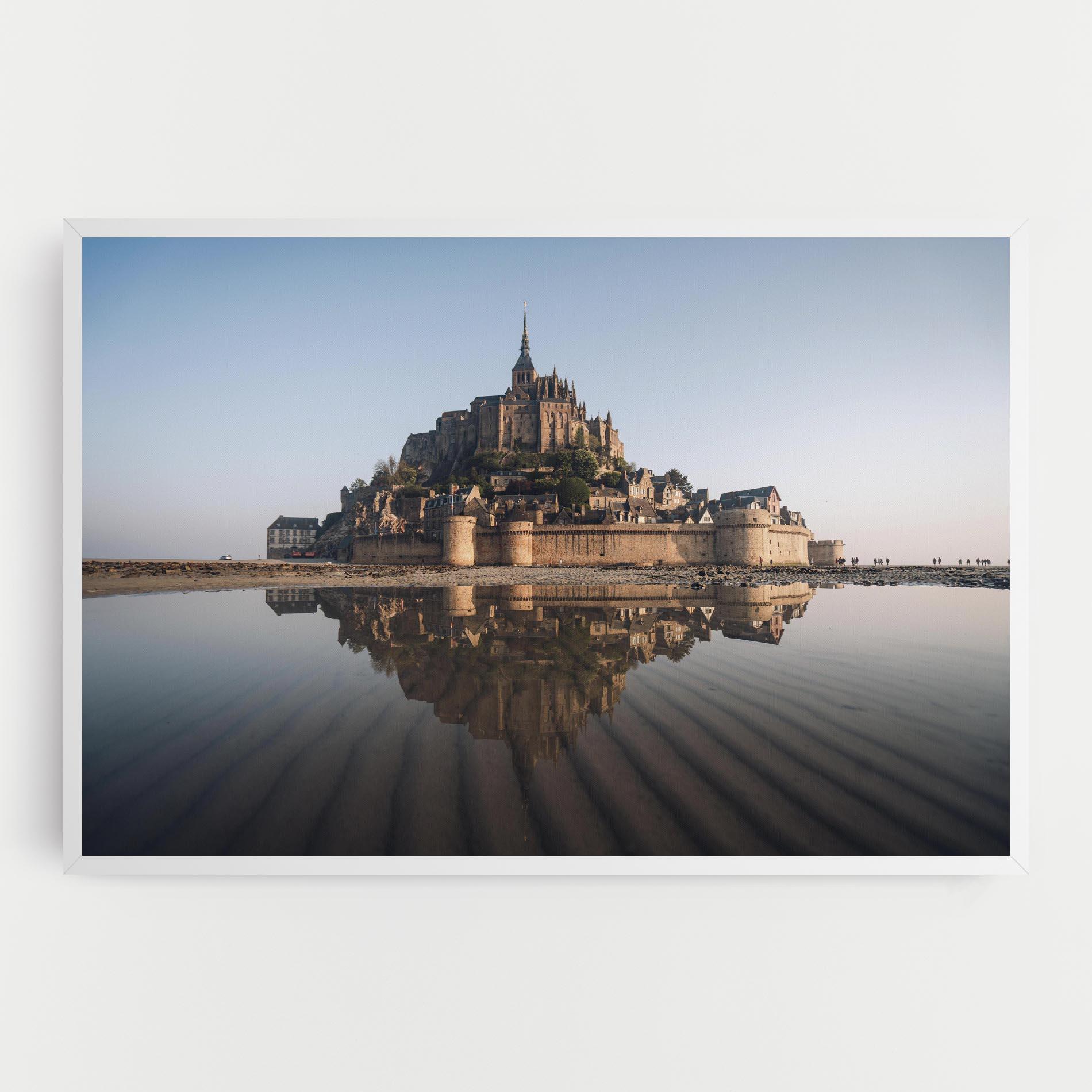 Tablou Canvas Castle Reflection mockup 0