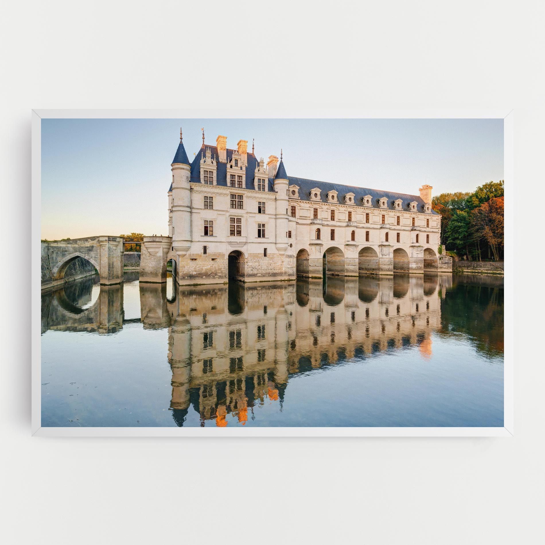 Chateau Chenonceau Castle mockup 0