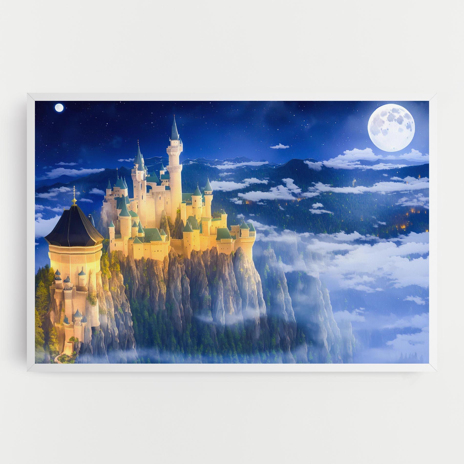 Tablou Canvas Fairytale Castle mockup 0