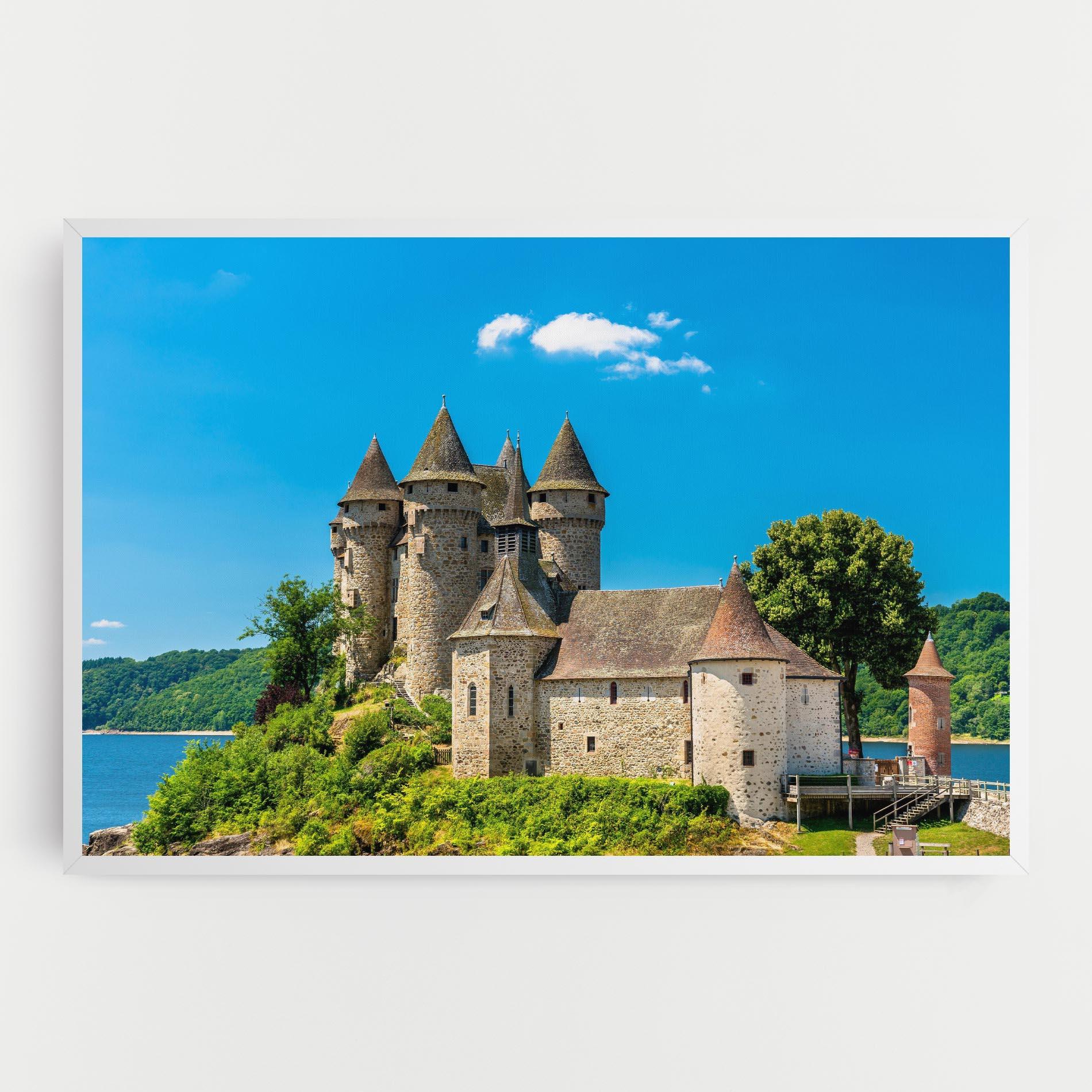 Tablou Canvas Medieval Castle France mockup 0