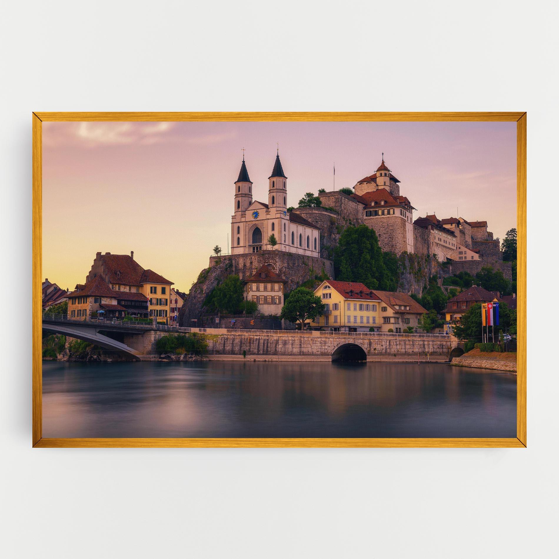 Tablou Canvas Aarburg Castle mockup 0
