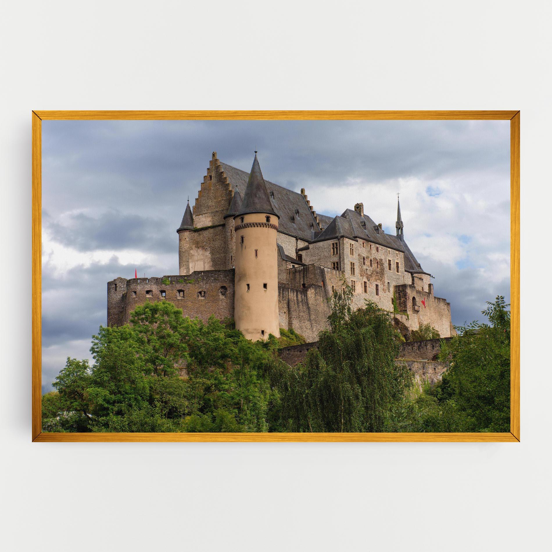 Tablou Canvas Castle Vianden mockup 0