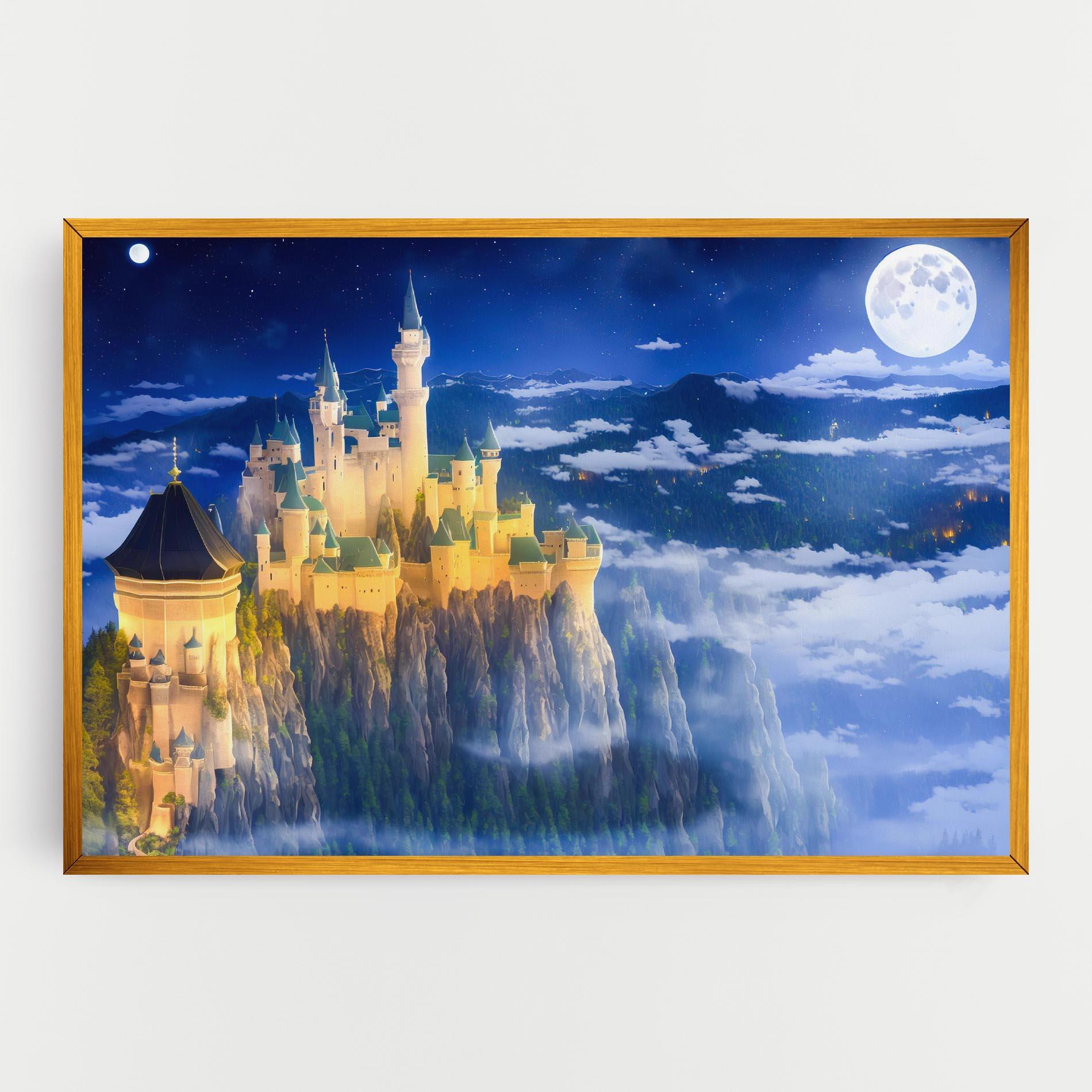Tablou Canvas Fairytale Castle mockup 0
