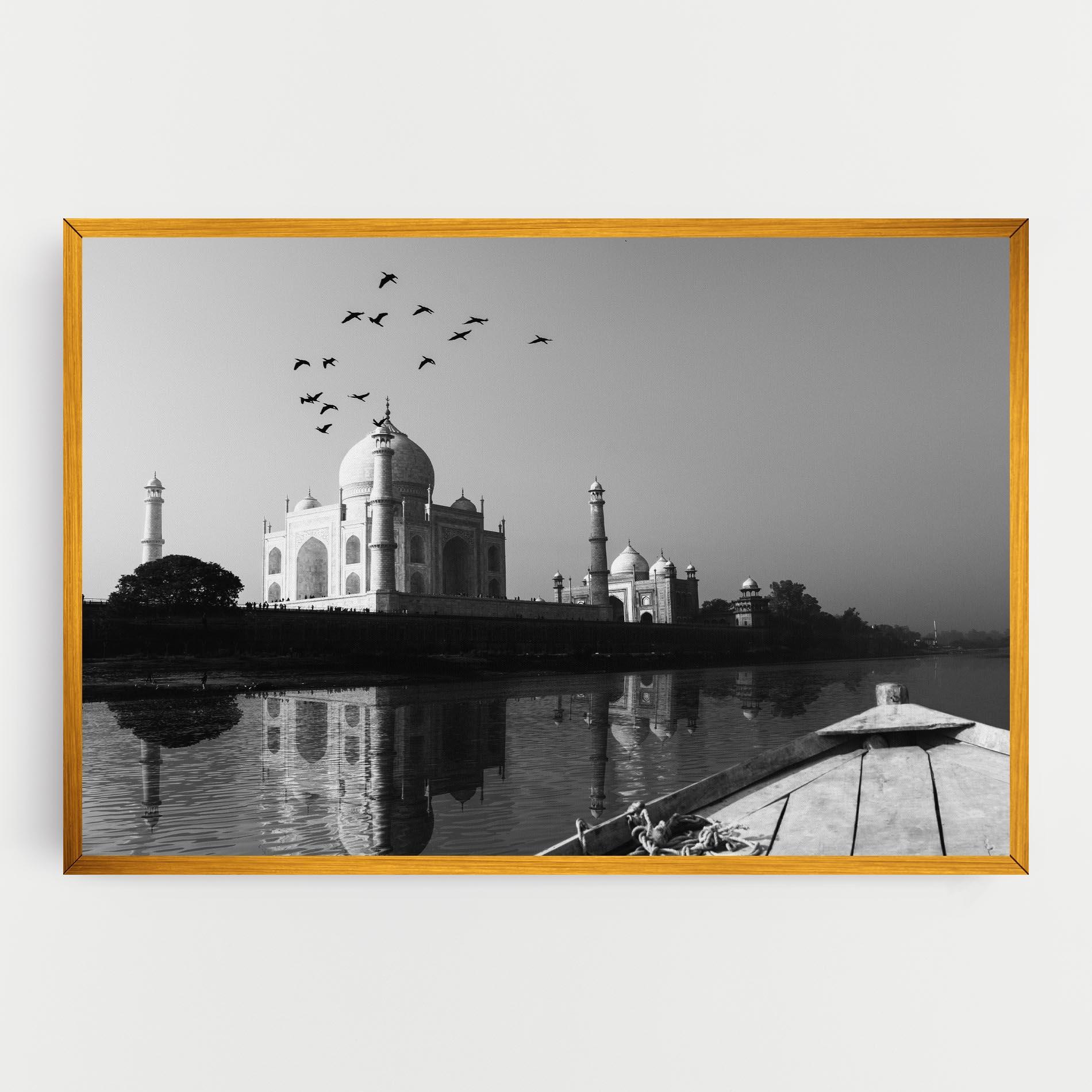 Tablou Canvas Taj Mahal Reflected mockup 0