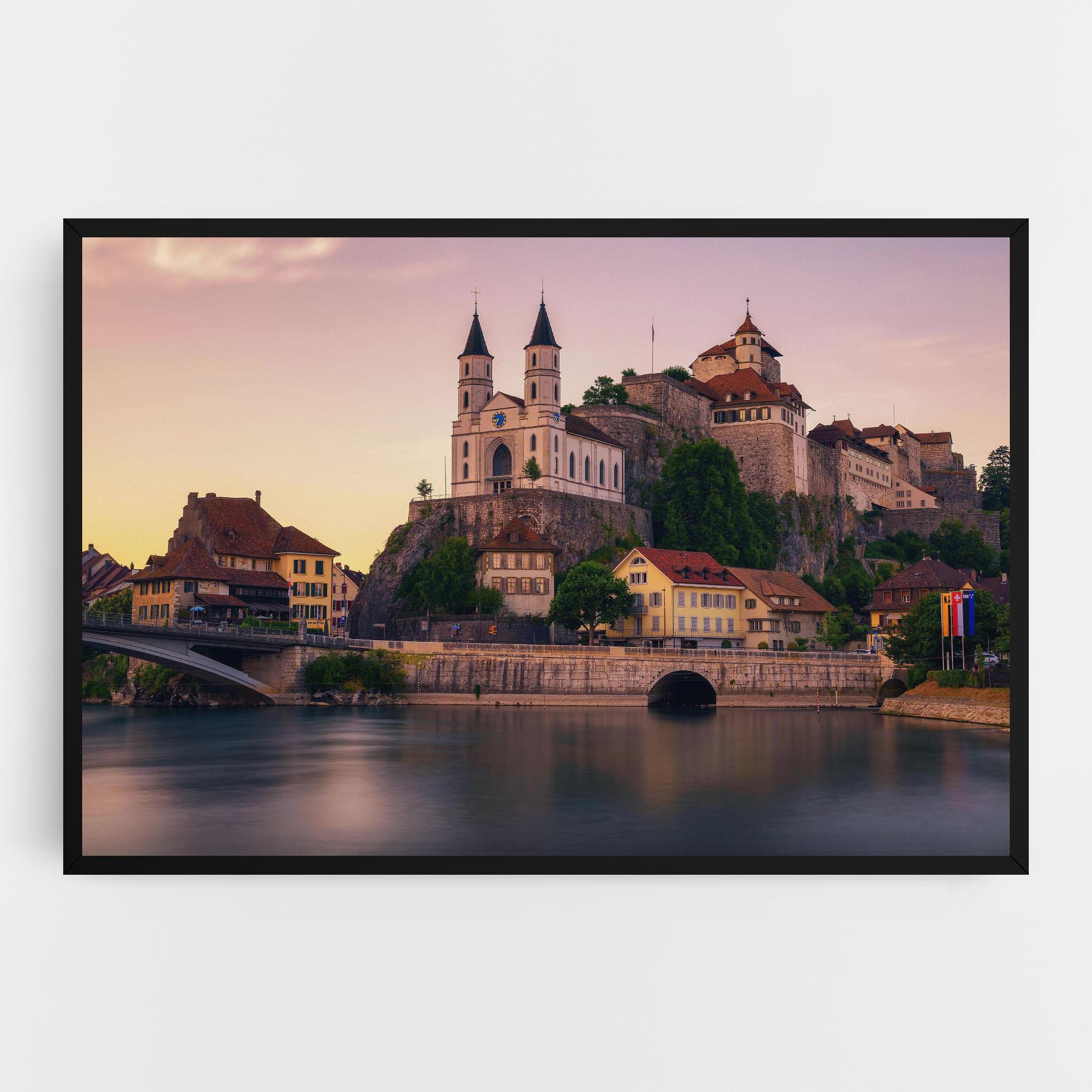 Tablou Canvas Aarburg Castle mockup 0