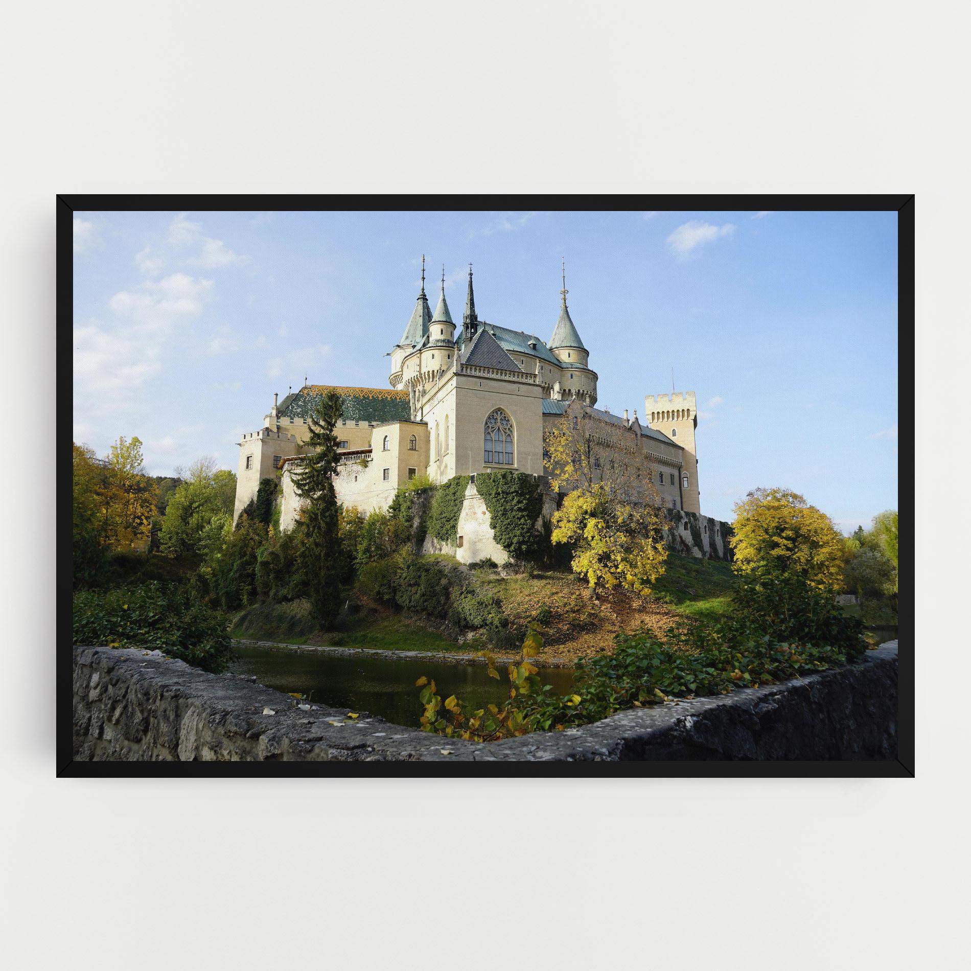 Tablou Canvas Bojnice Castle Slovakia mockup 0