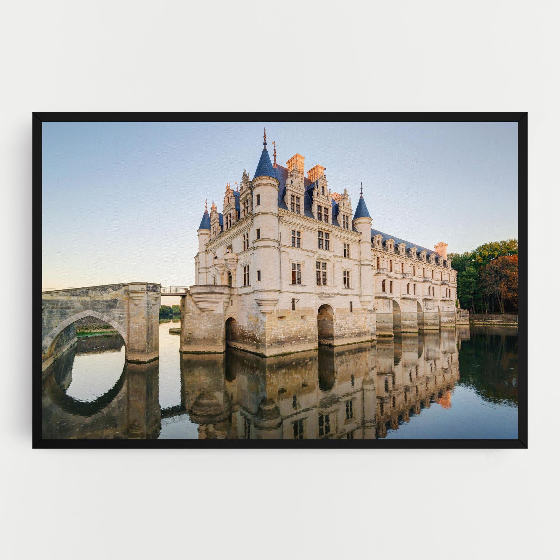Tablou Canvas Chateau France mockup 0