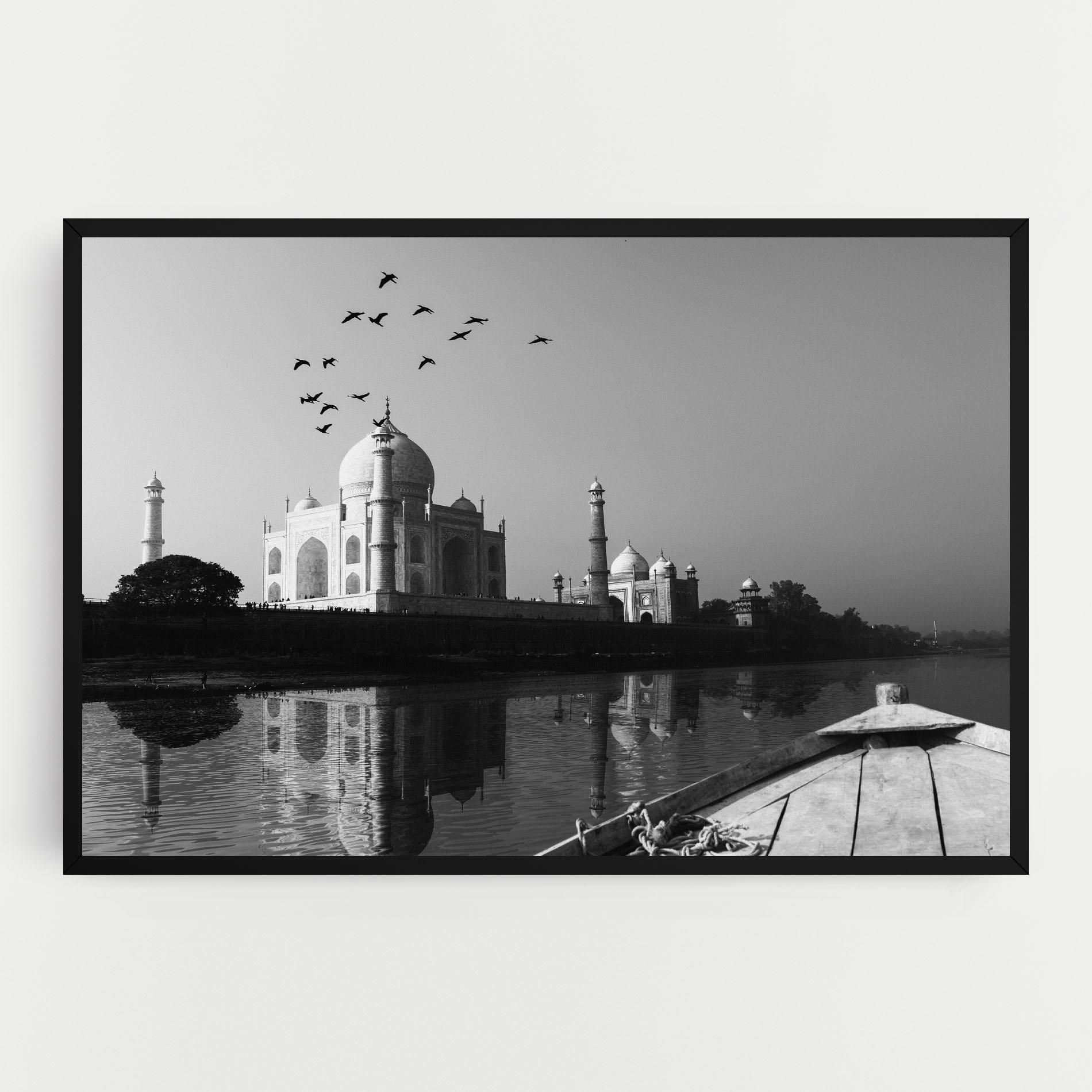 Tablou Canvas Taj Mahal Reflected mockup 0