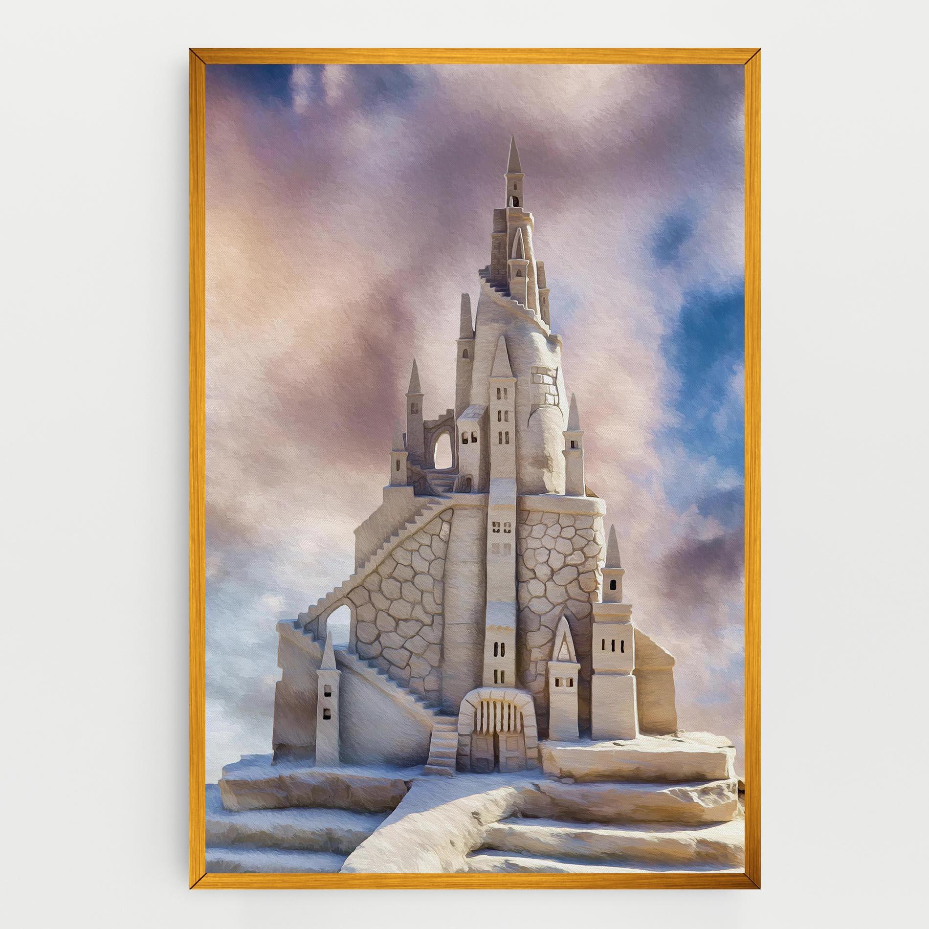 Tablou Canvas Cream Castle mockup 0