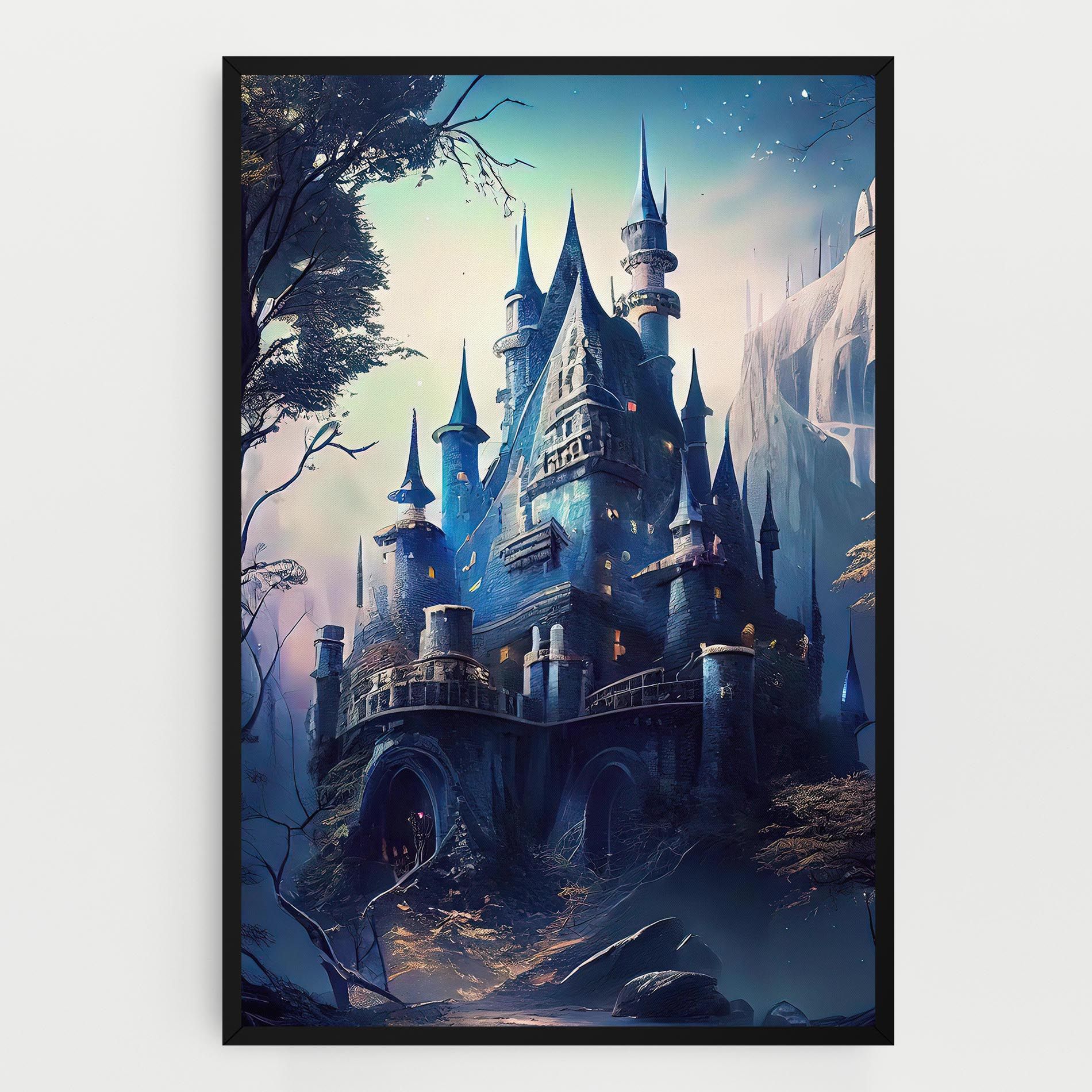 Blue Art Castle mockup 0