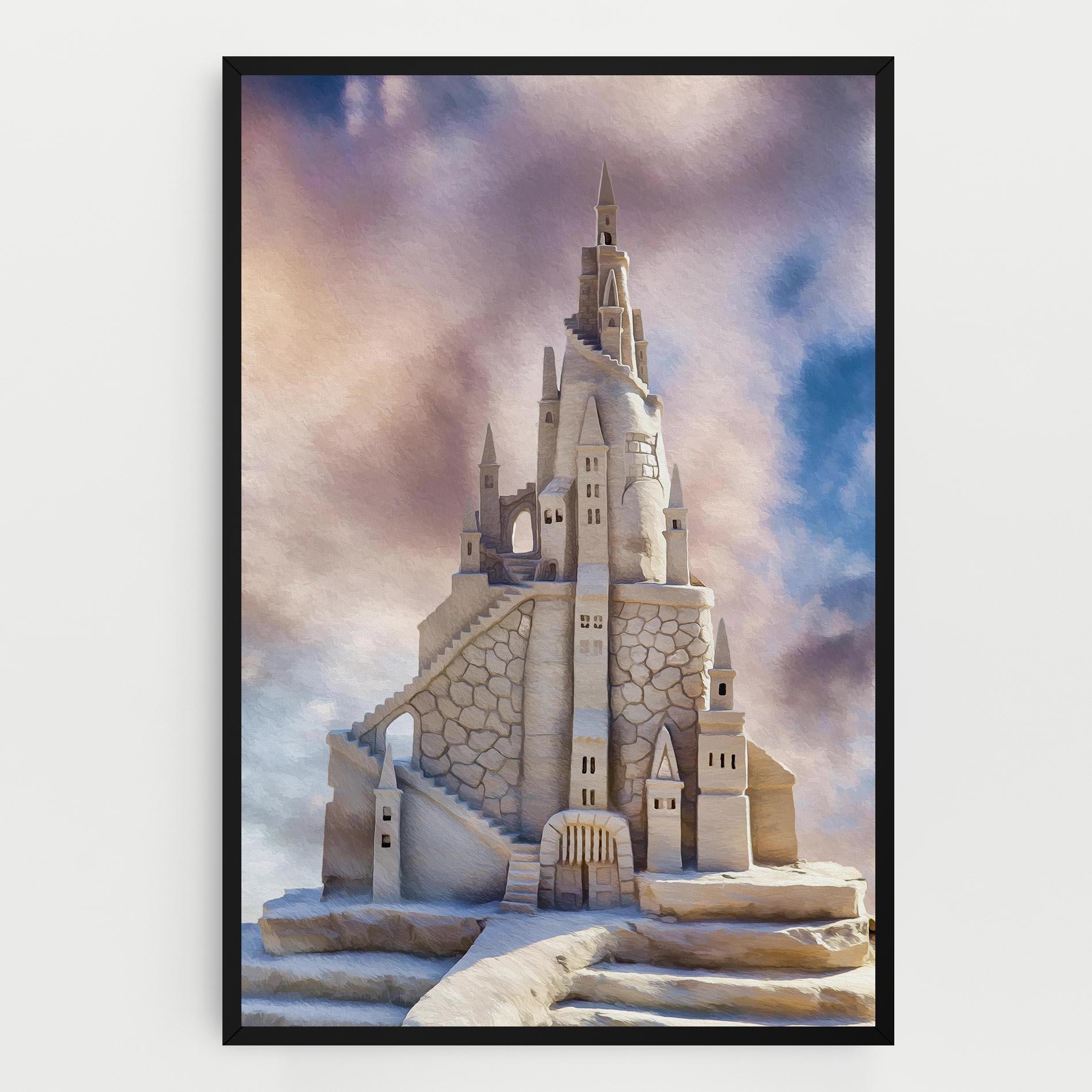 Tablou Canvas Cream Castle mockup 0