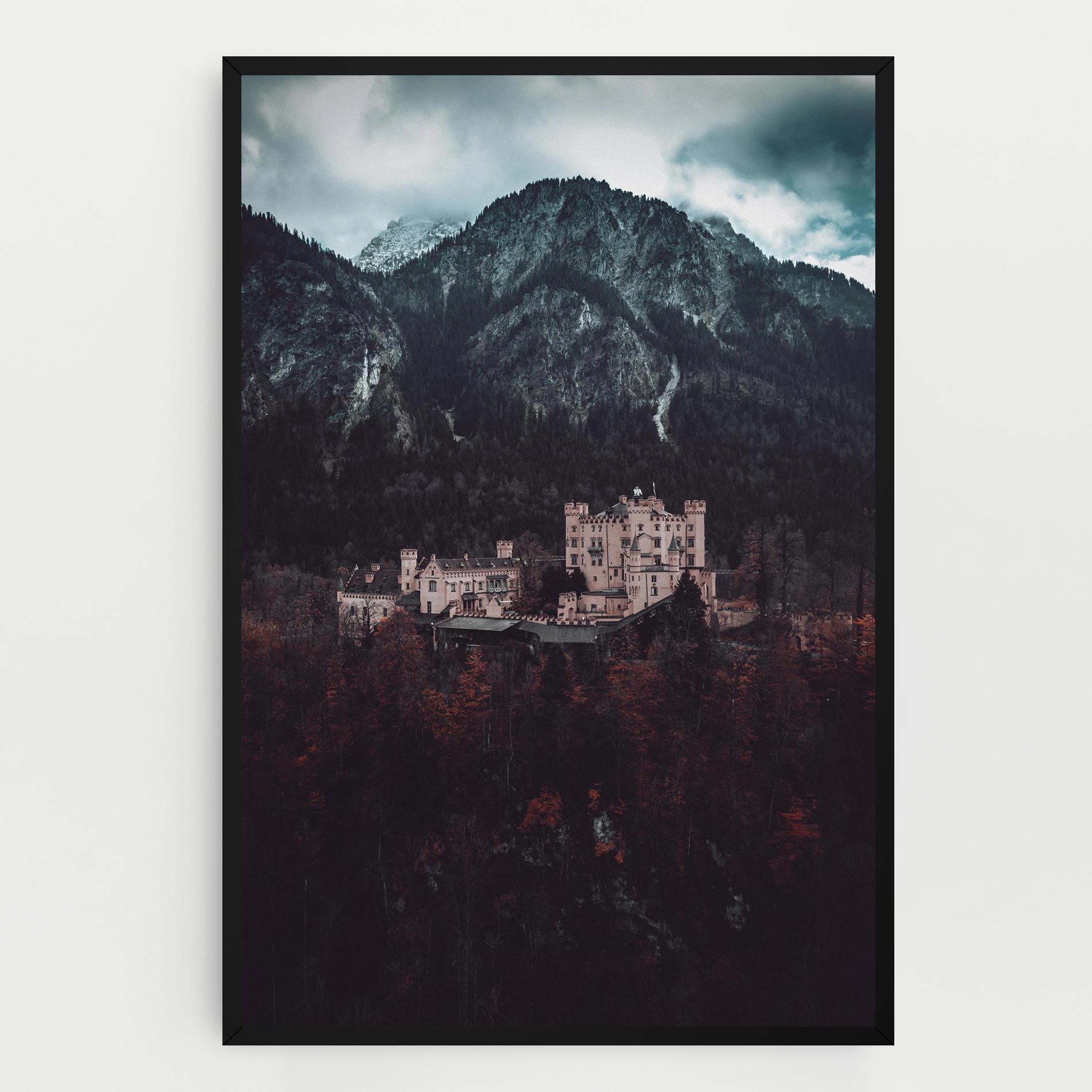 Tablou Canvas Forest Castle mockup 0
