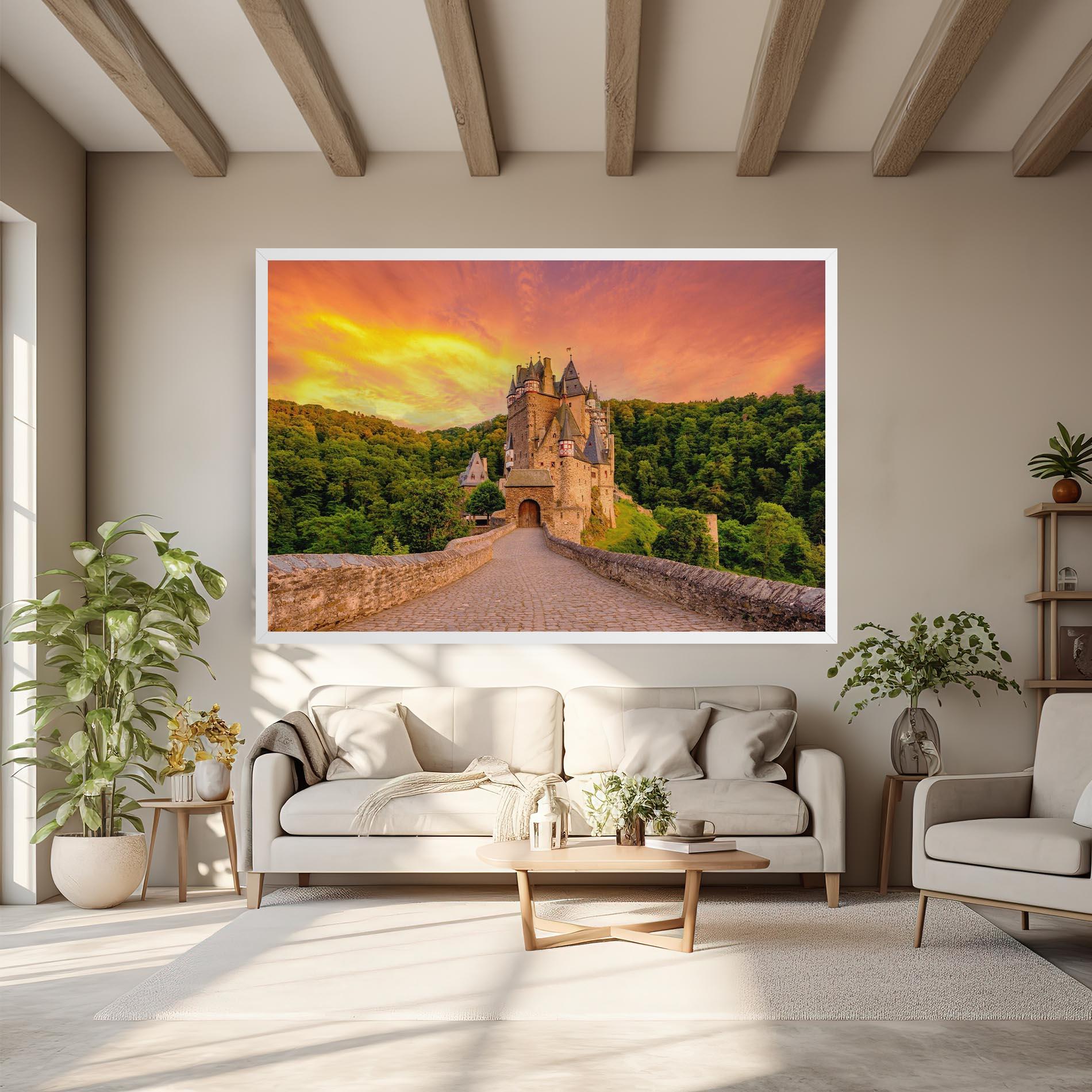 Tablou Canvas Burg Eltz Castle mockup 6