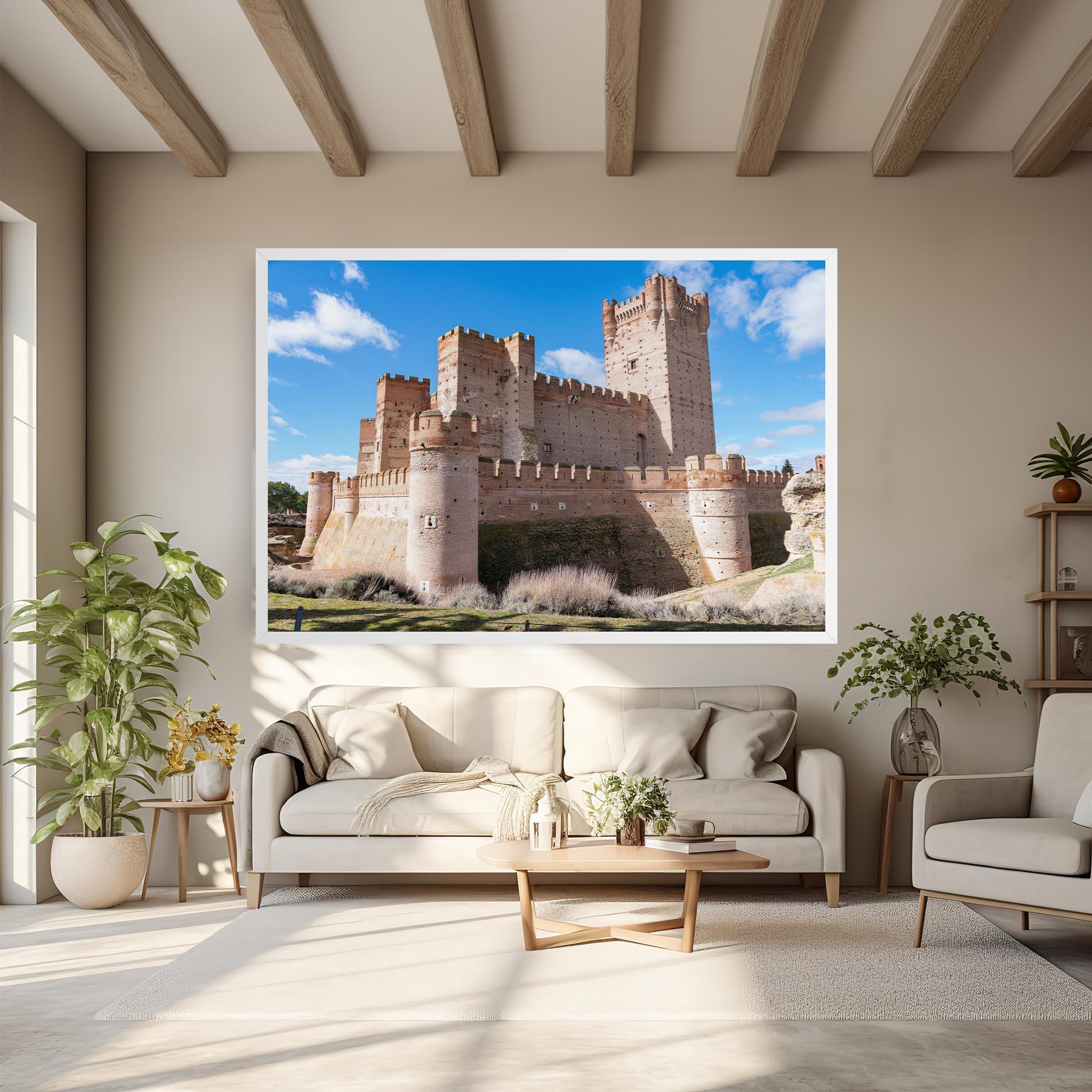 Tablou Canvas Castle La Mota mockup 6