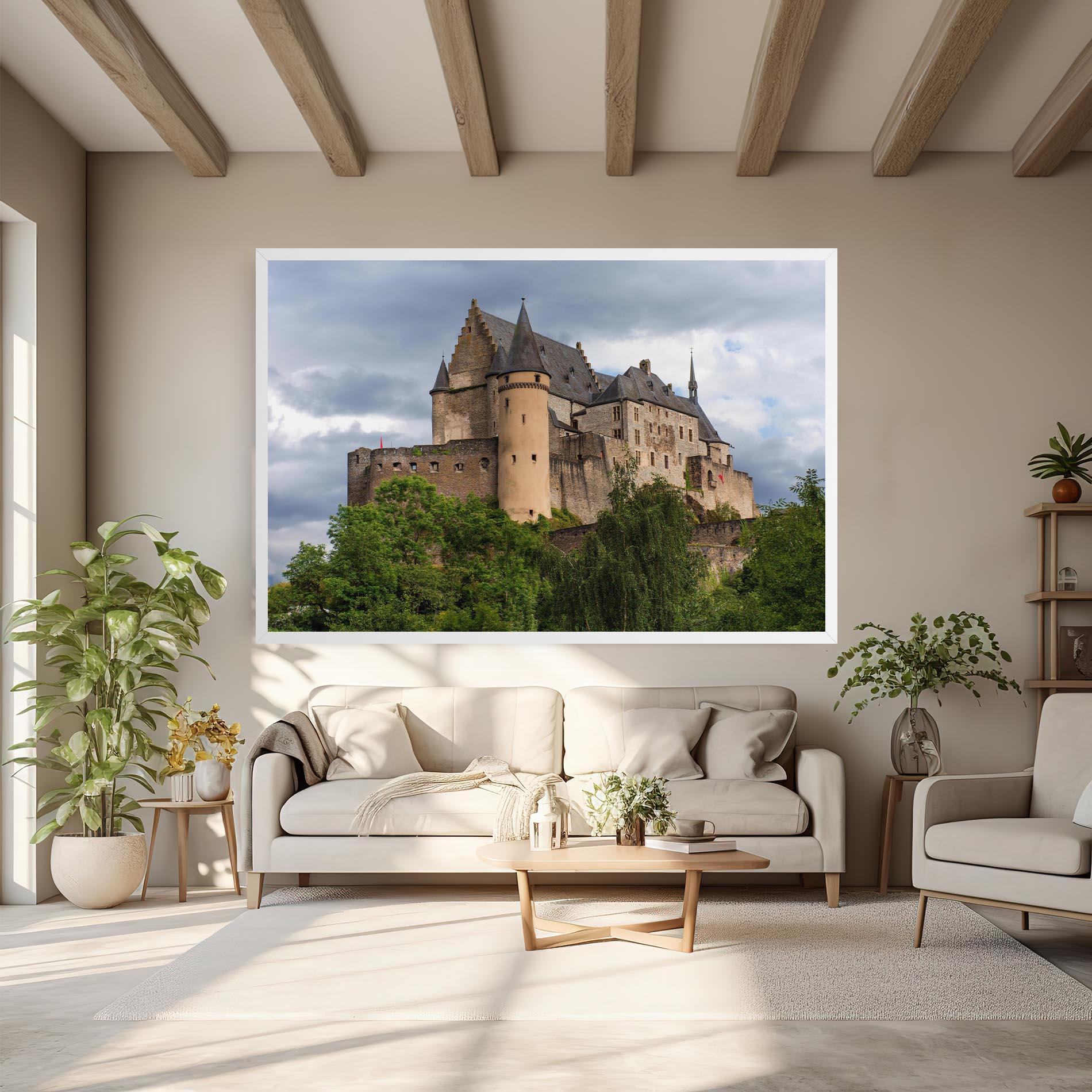 Tablou Canvas Castle Vianden mockup 6