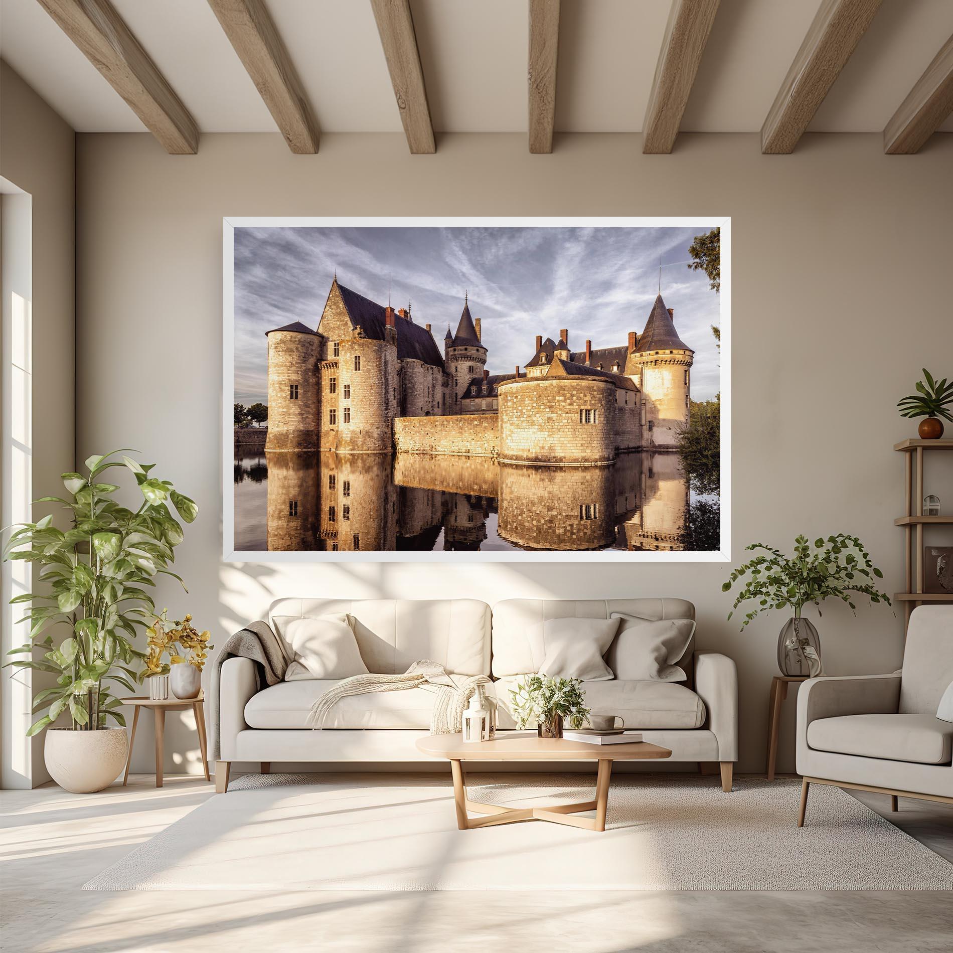 Tablou Canvas Chateau Castle mockup 6
