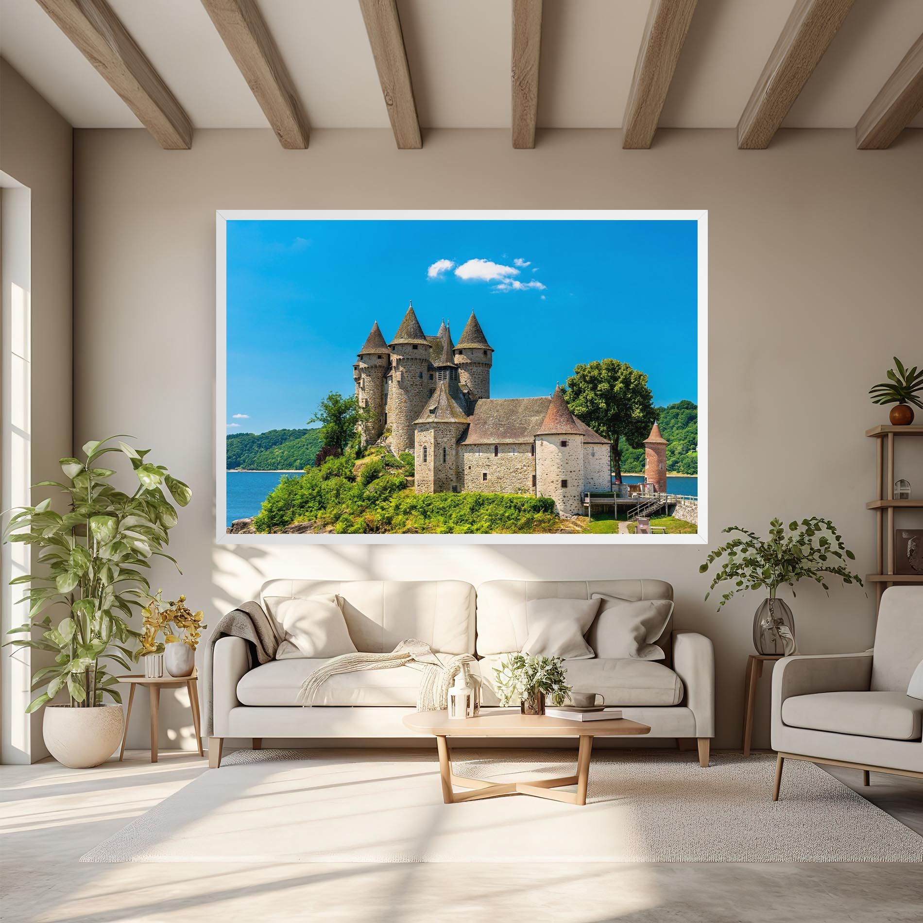 Medieval Castle France mockup 6