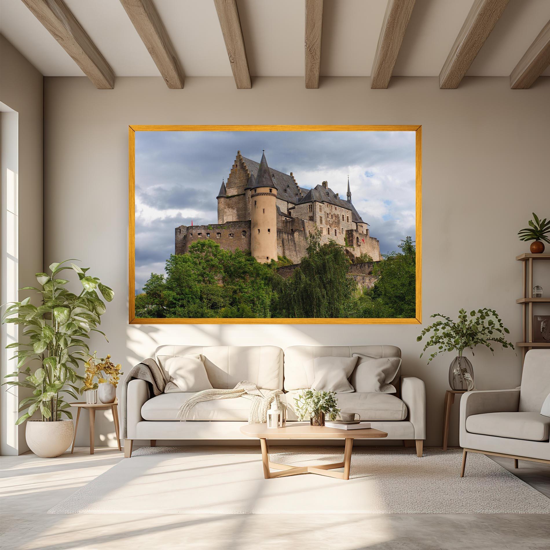 Tablou Canvas Castle Vianden mockup 6