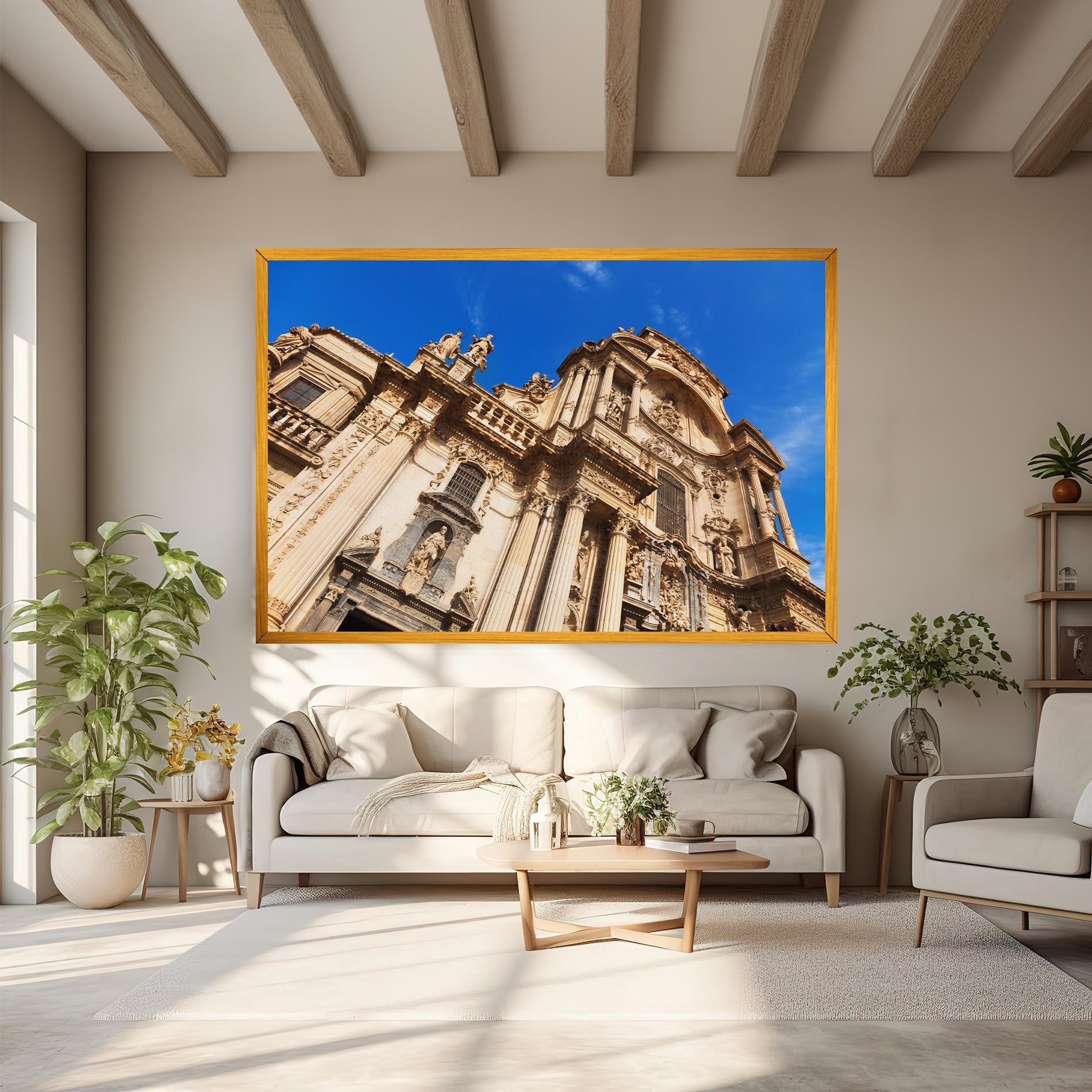 Tablou Canvas Church Saint Mary mockup 6