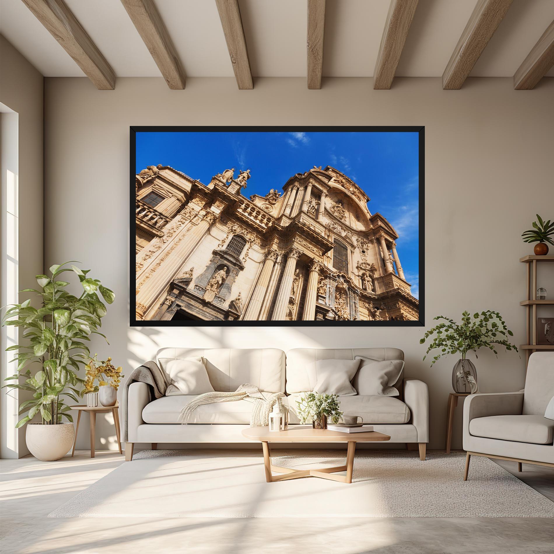 Tablou Canvas Church Saint Mary mockup 6