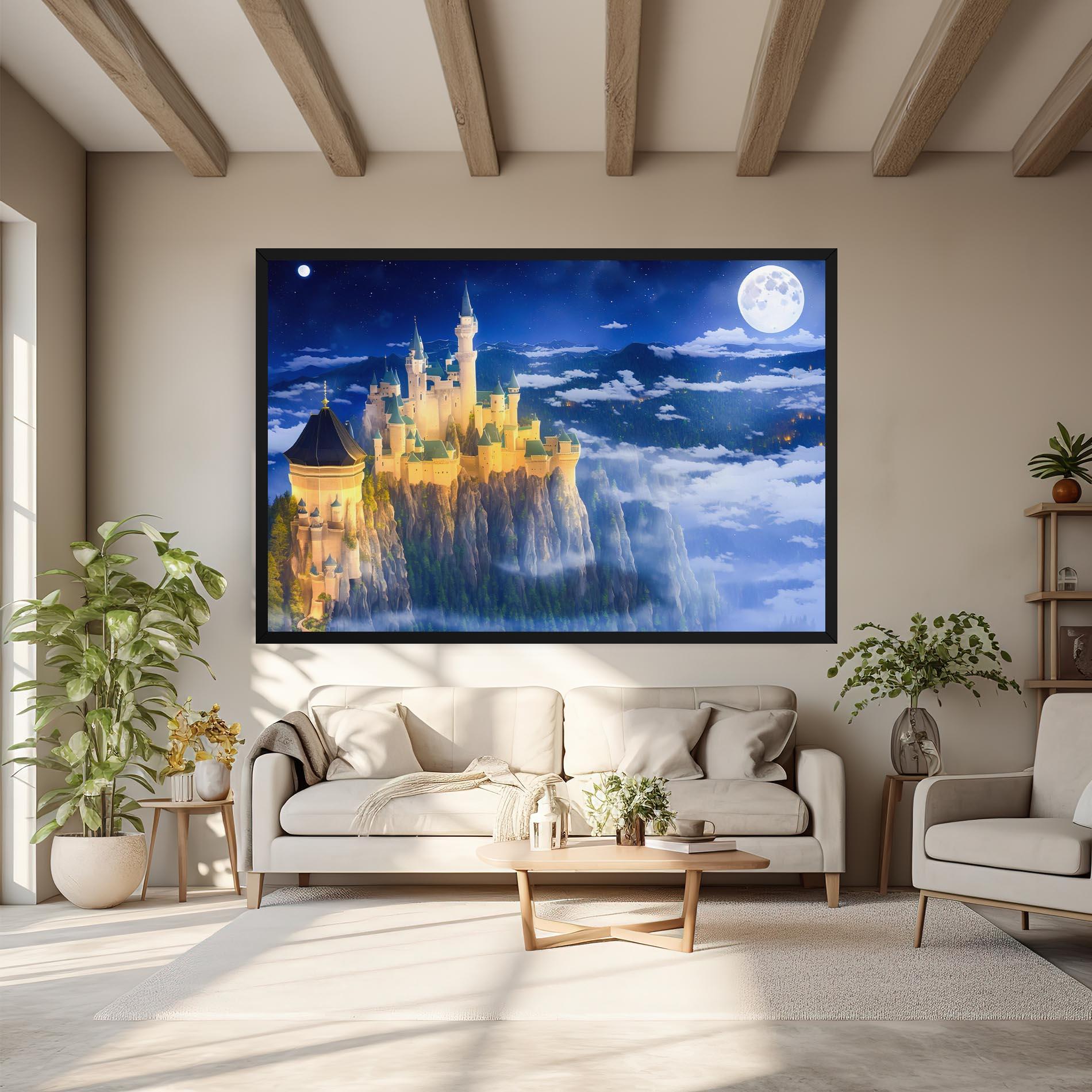 Tablou Canvas Fairytale Castle mockup 6