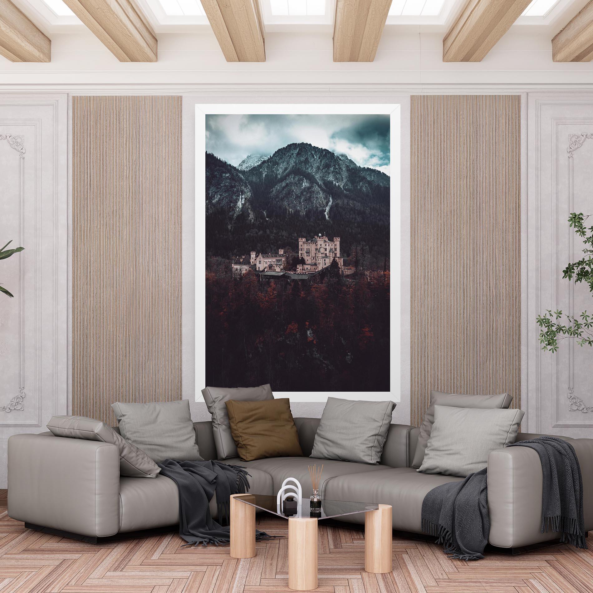 Tablou Canvas Forest Castle mockup 6