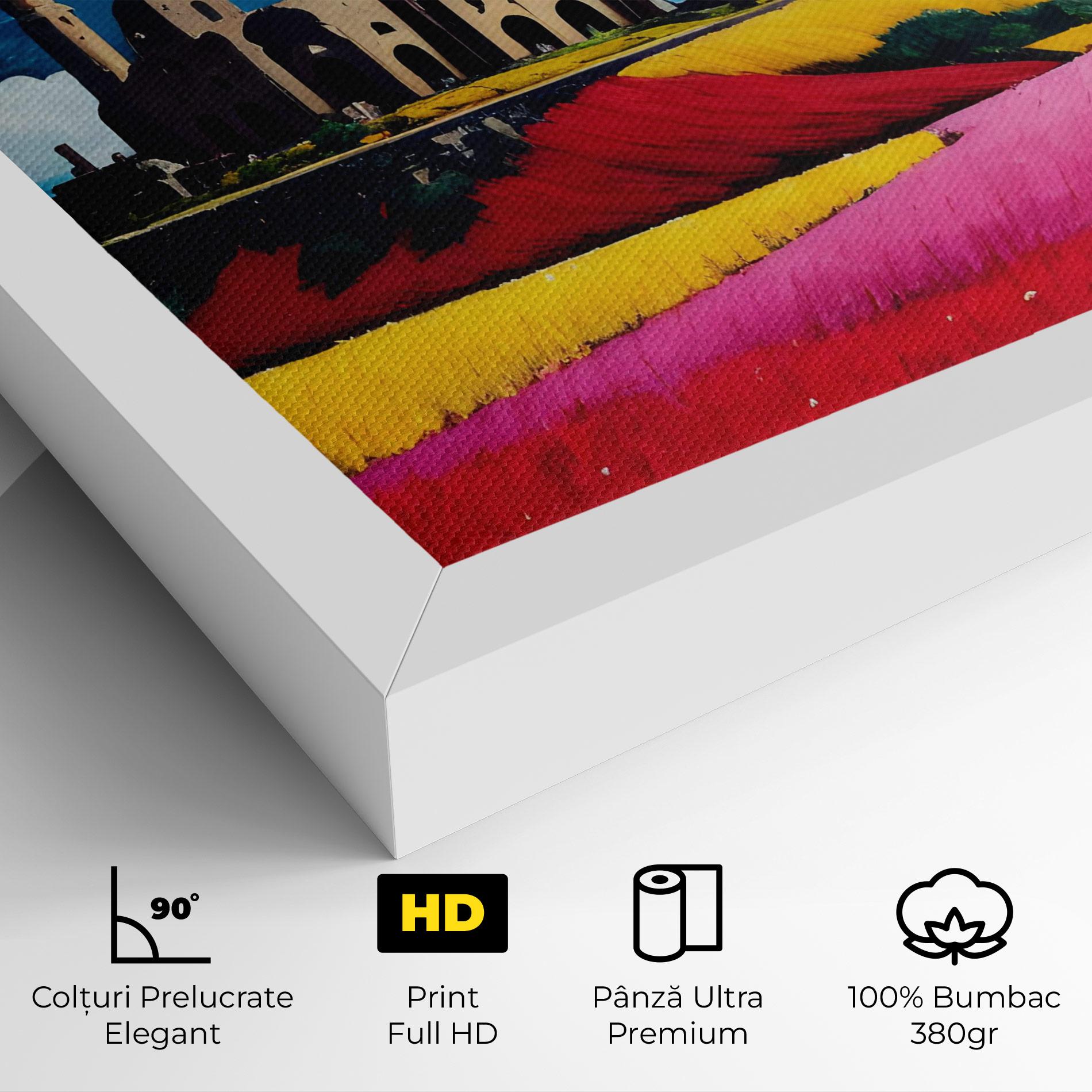 Tablou Canvas Antique Building Art mockup 4