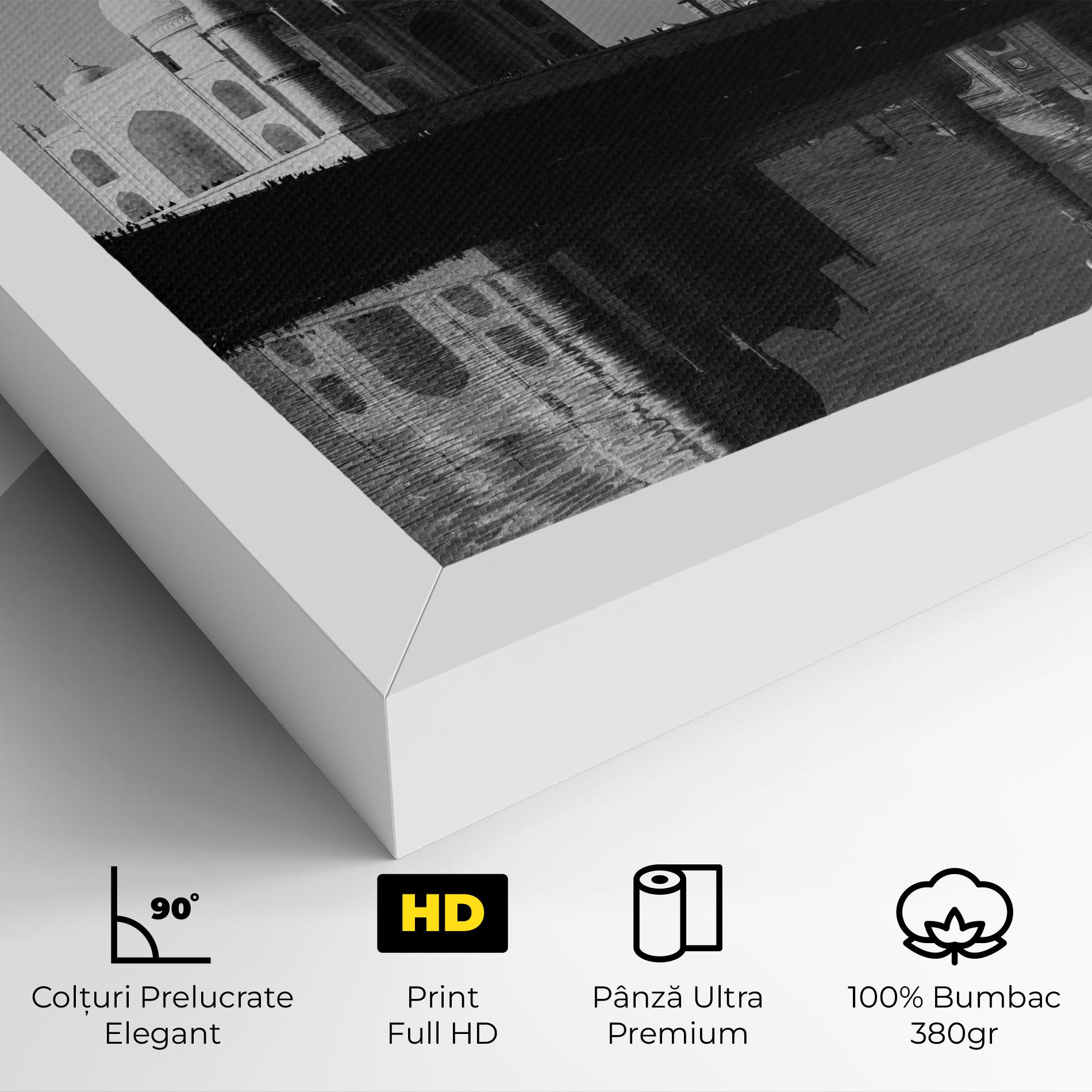 Tablou Canvas Taj Mahal Reflected mockup 4