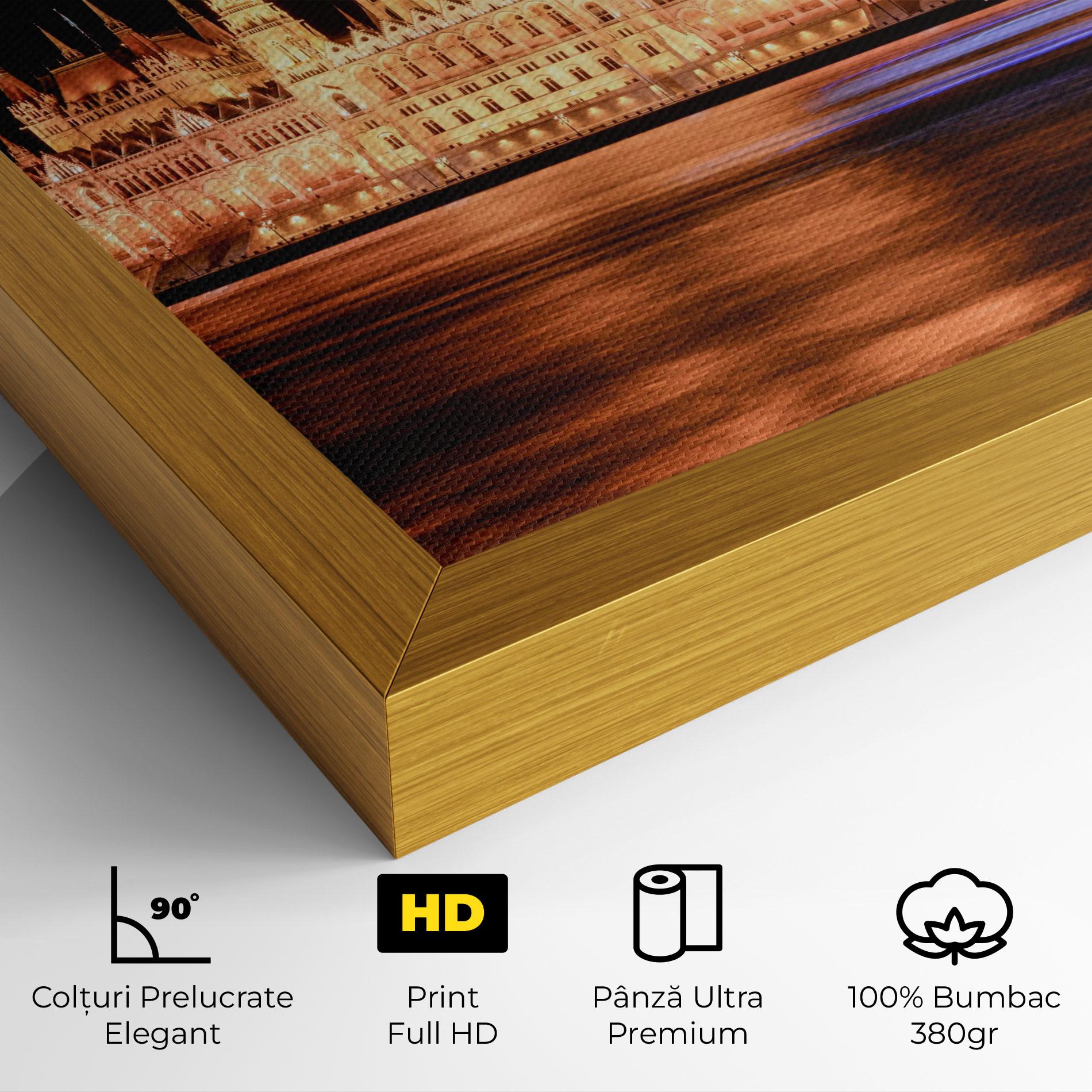 Tablou Canvas Night Reflection mockup 4