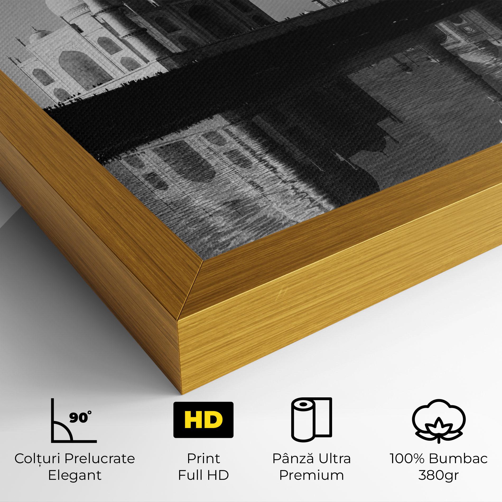 Tablou Canvas Taj Mahal Reflected mockup 4