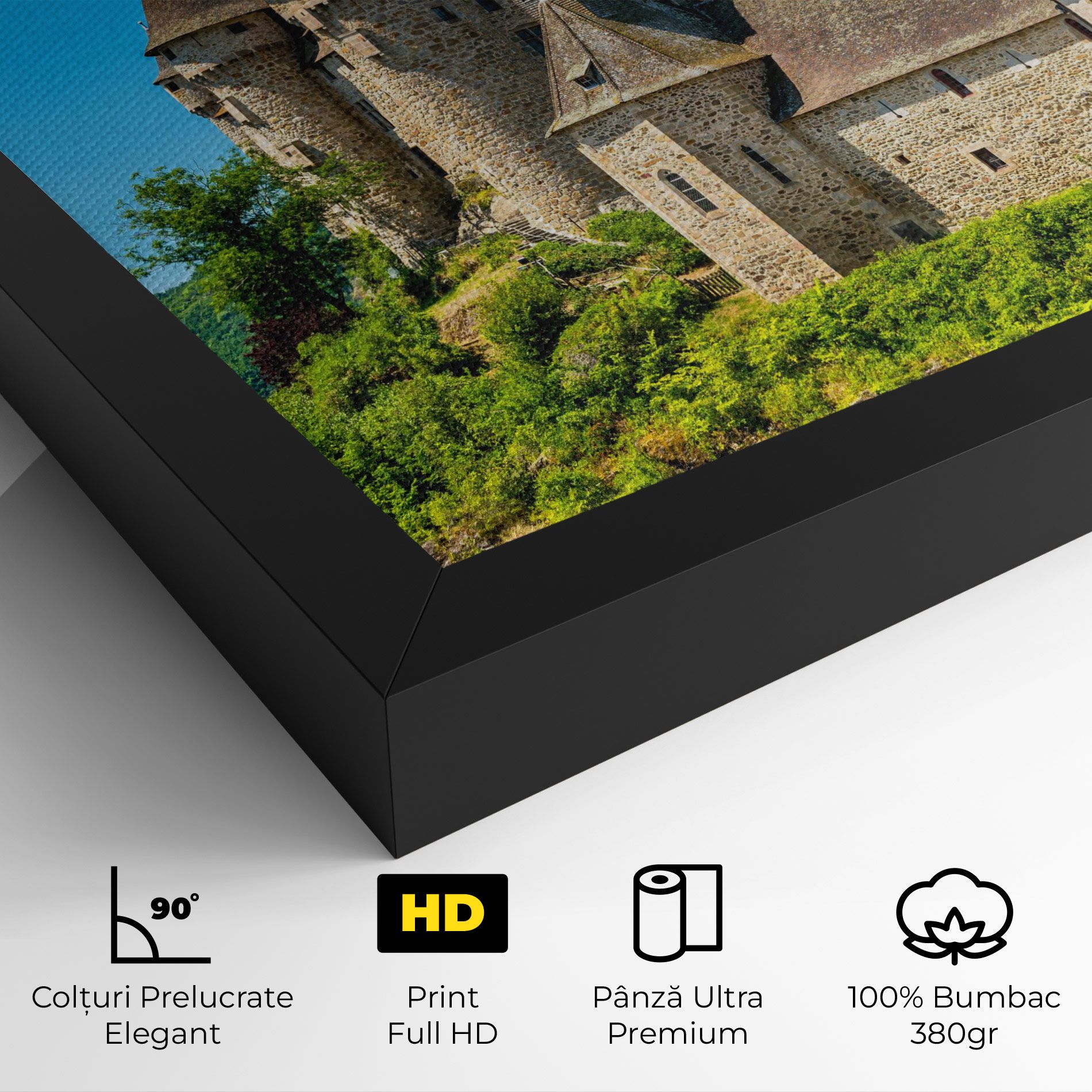 Medieval Castle France mockup 4