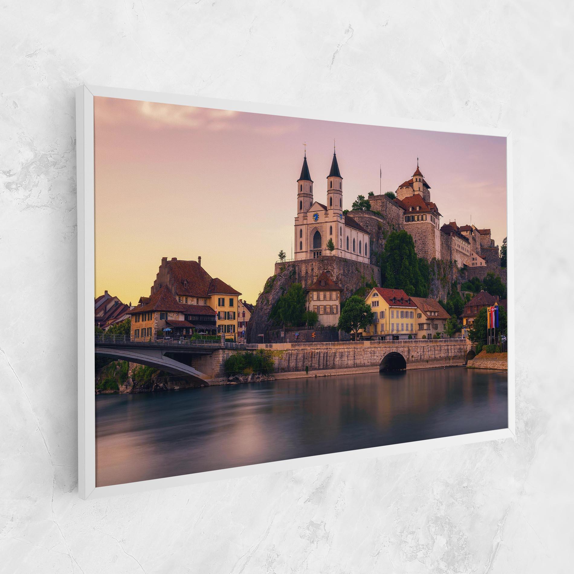 Tablou Canvas Aarburg Castle mockup 1