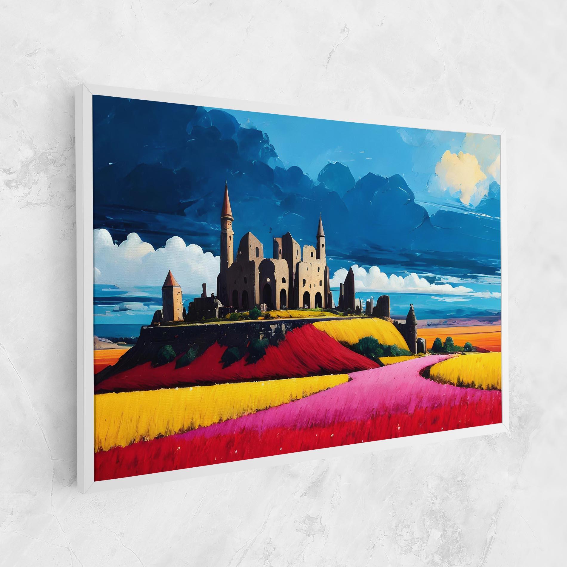 Tablou Canvas Antique Building Art mockup 1