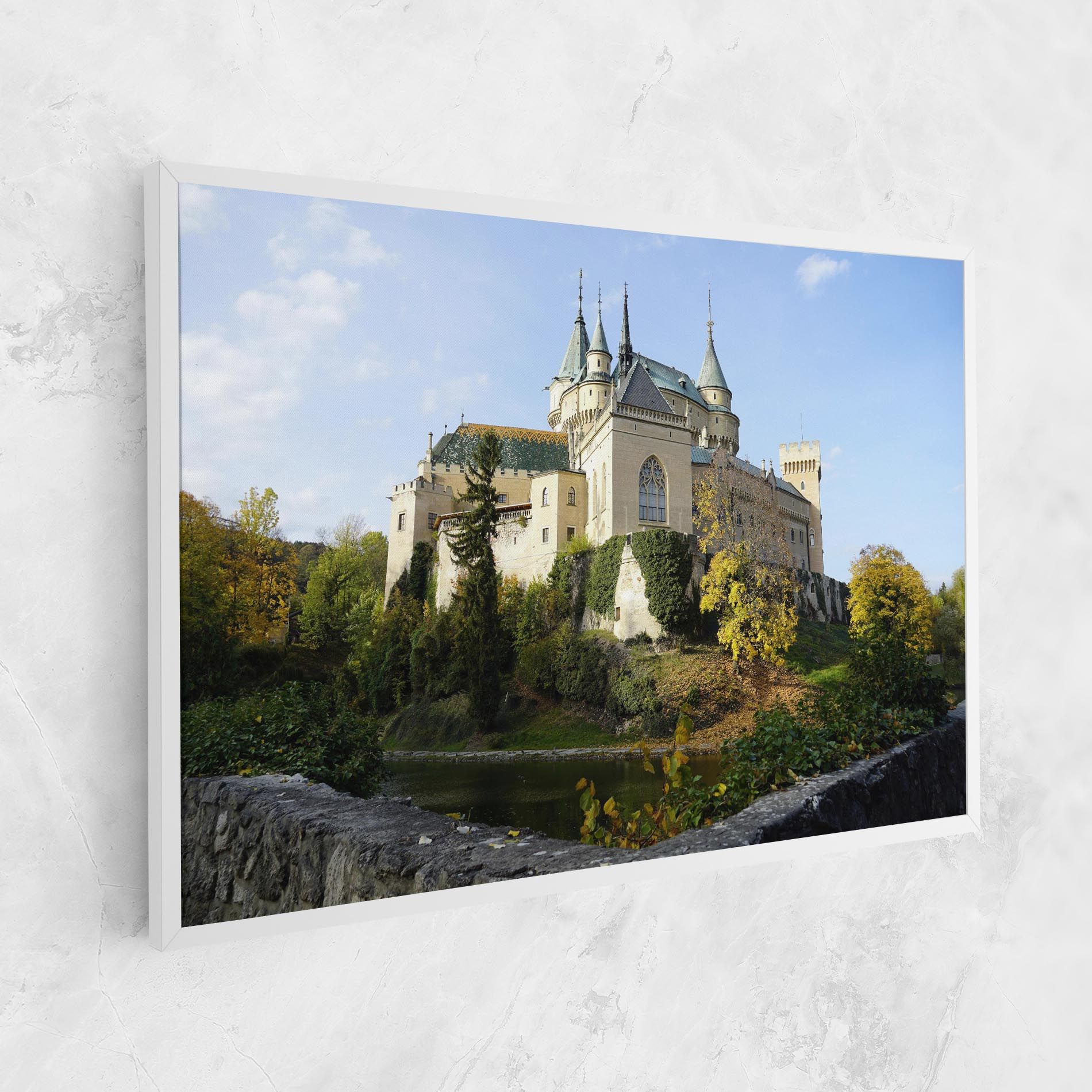 Bojnice Castle Slovakia mockup 1
