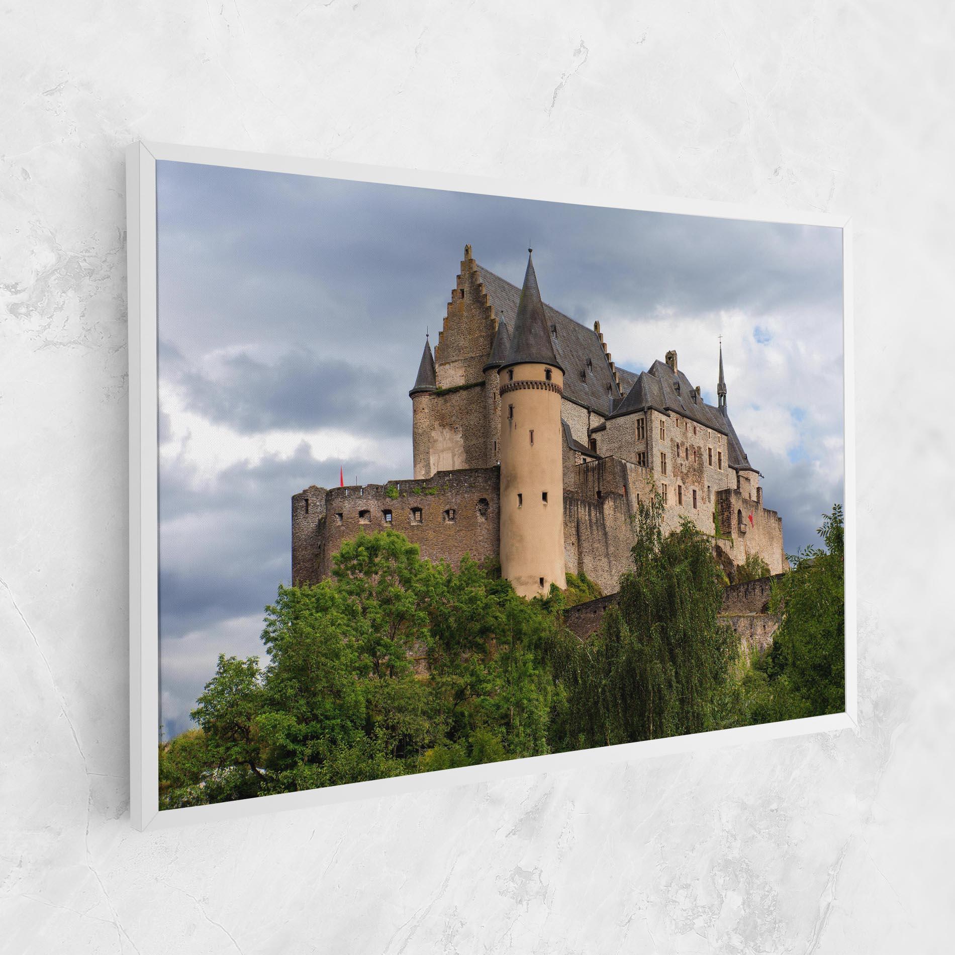 Tablou Canvas Castle Vianden mockup 1