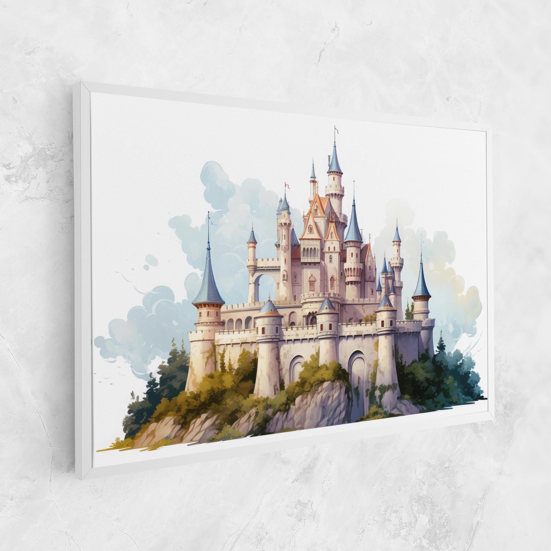 Illustration Castle mockup 1