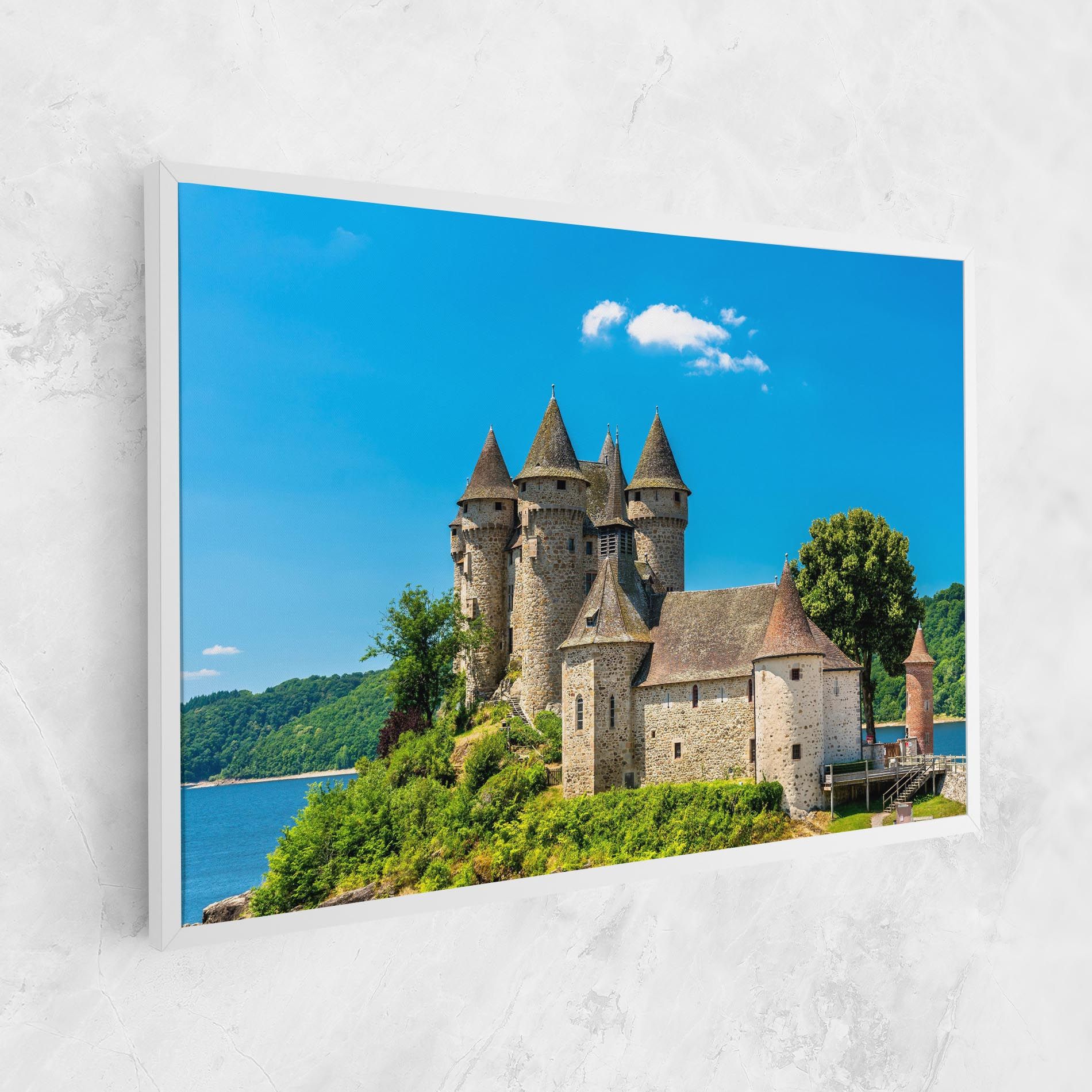 Medieval Castle France mockup 1