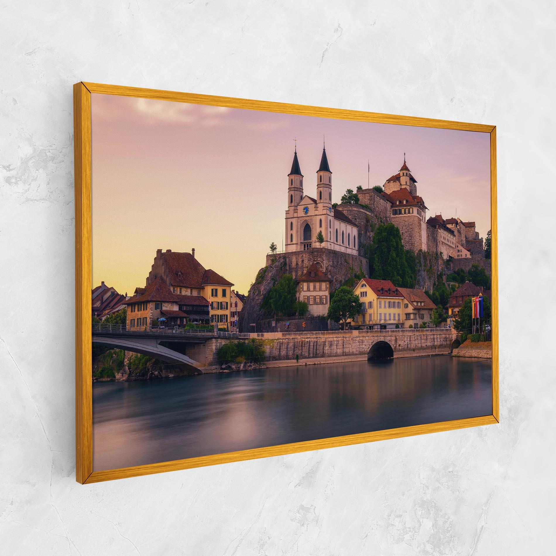 Tablou Canvas Aarburg Castle mockup 1