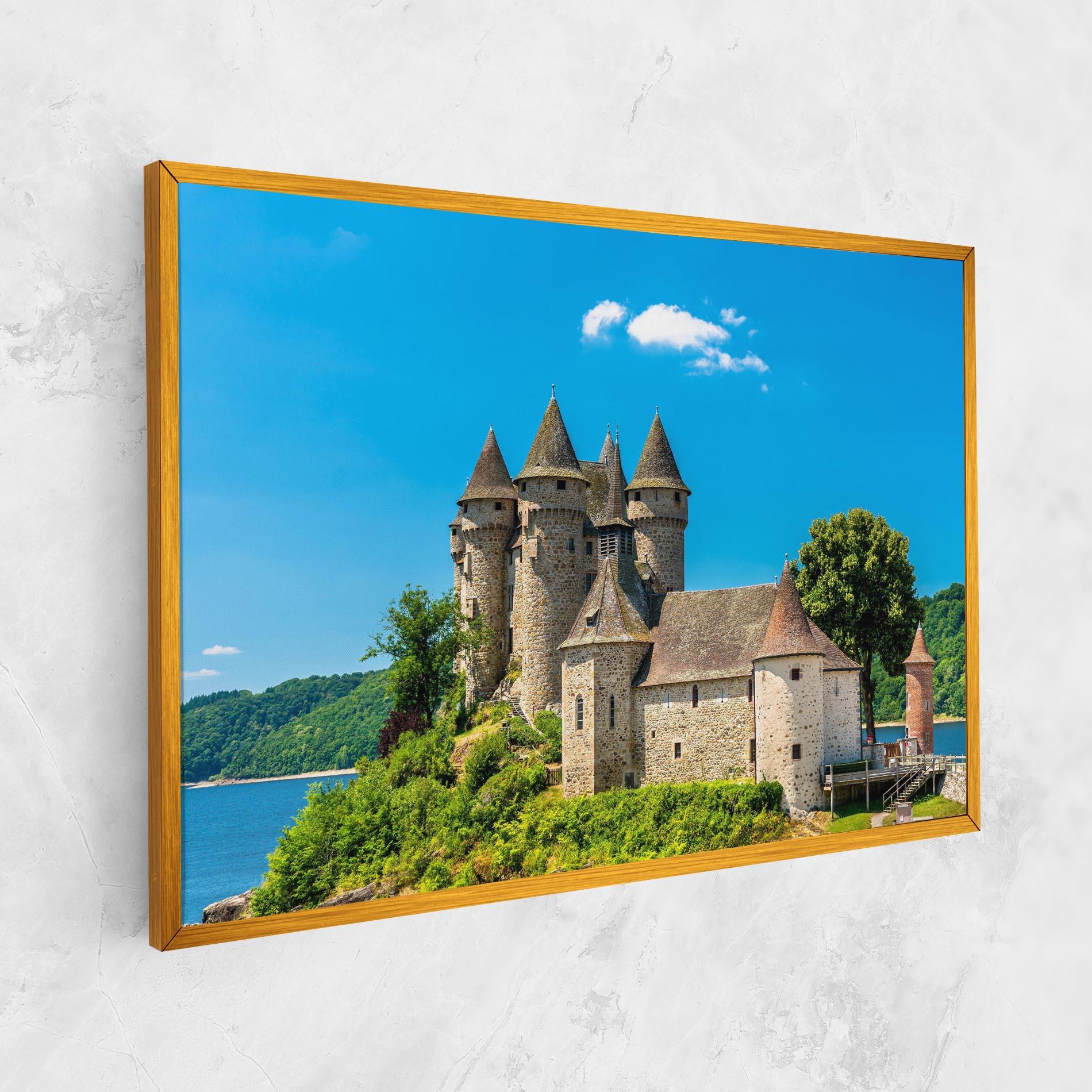 Tablou Canvas Medieval Castle France mockup 1