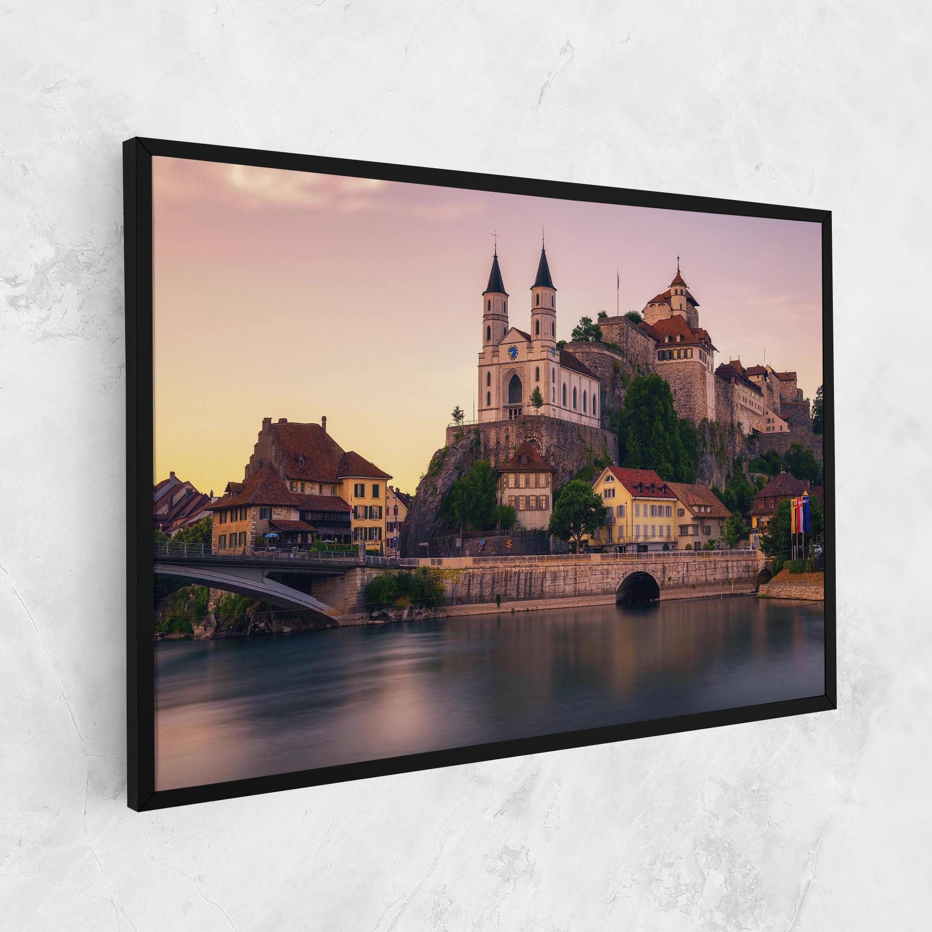 Tablou Canvas Aarburg Castle mockup 1