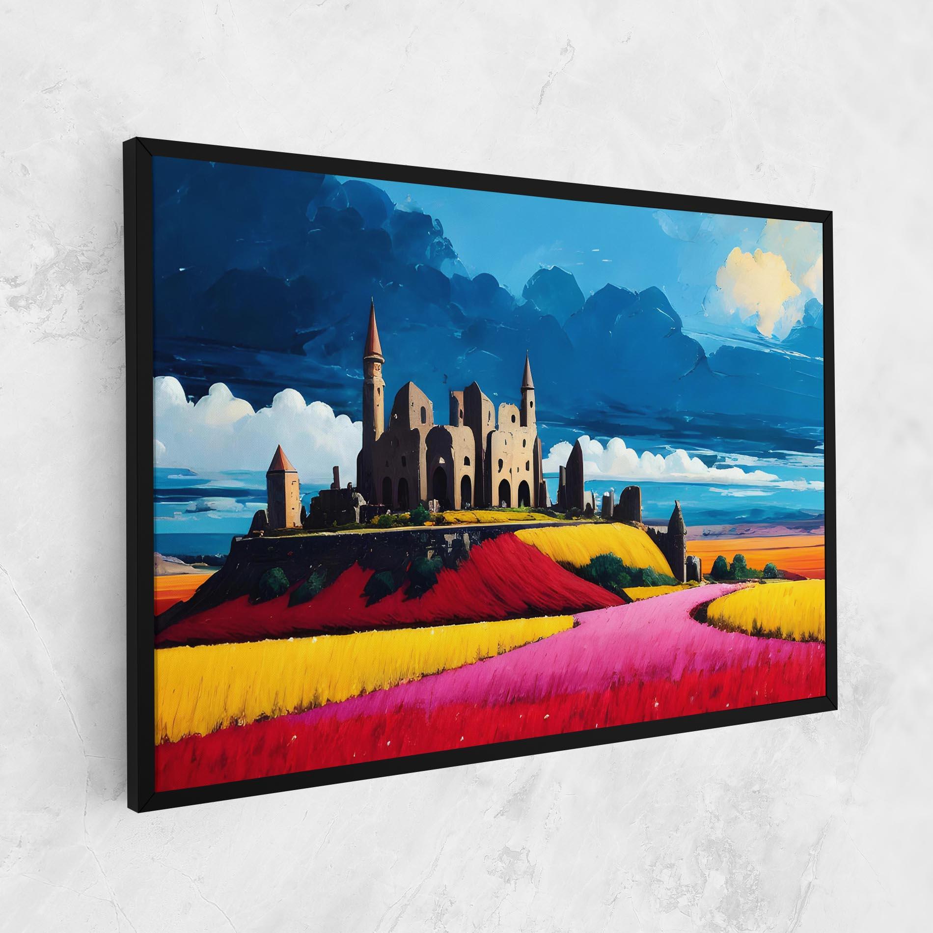 Tablou Canvas Antique Building Art mockup 1