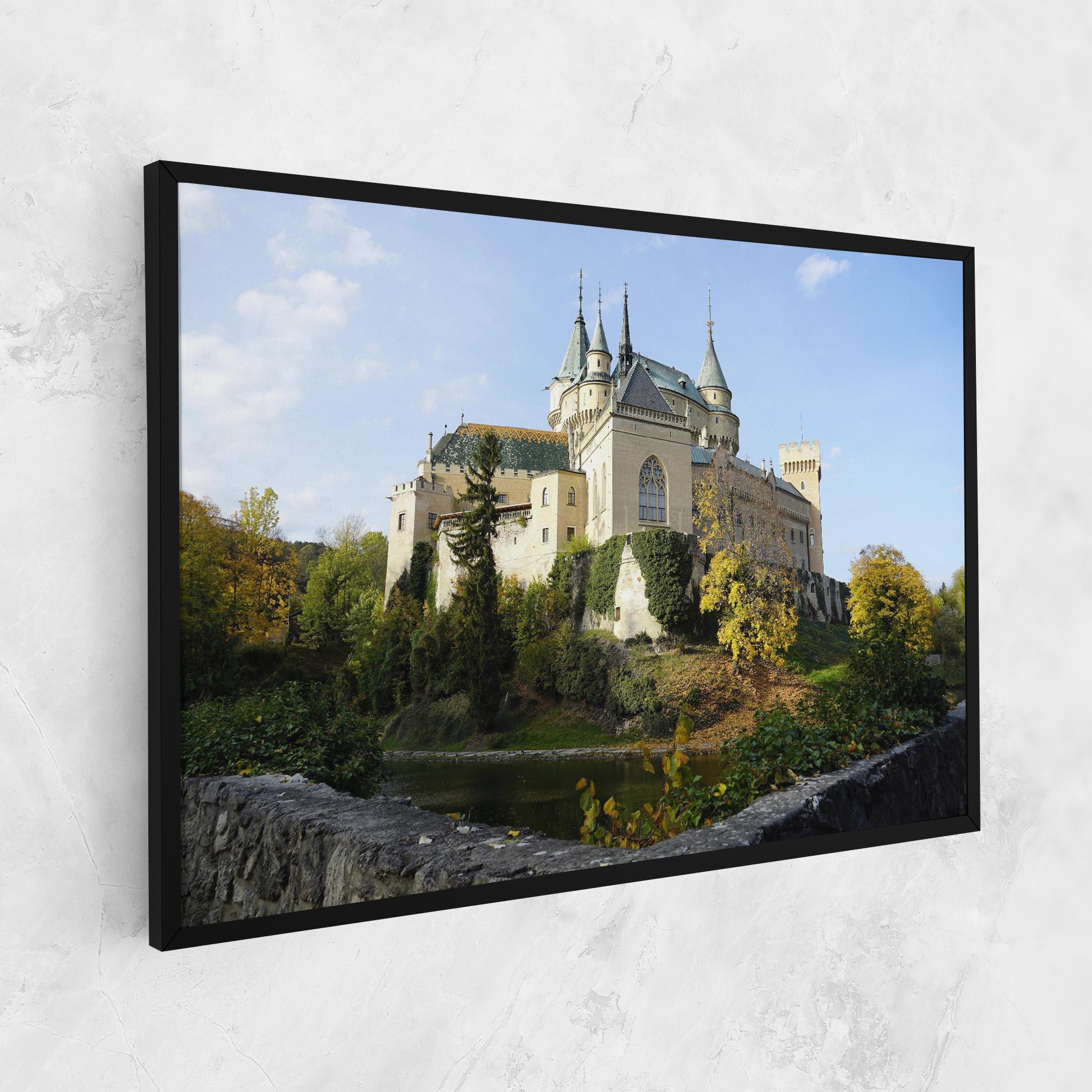 Tablou Canvas Bojnice Castle Slovakia mockup 1