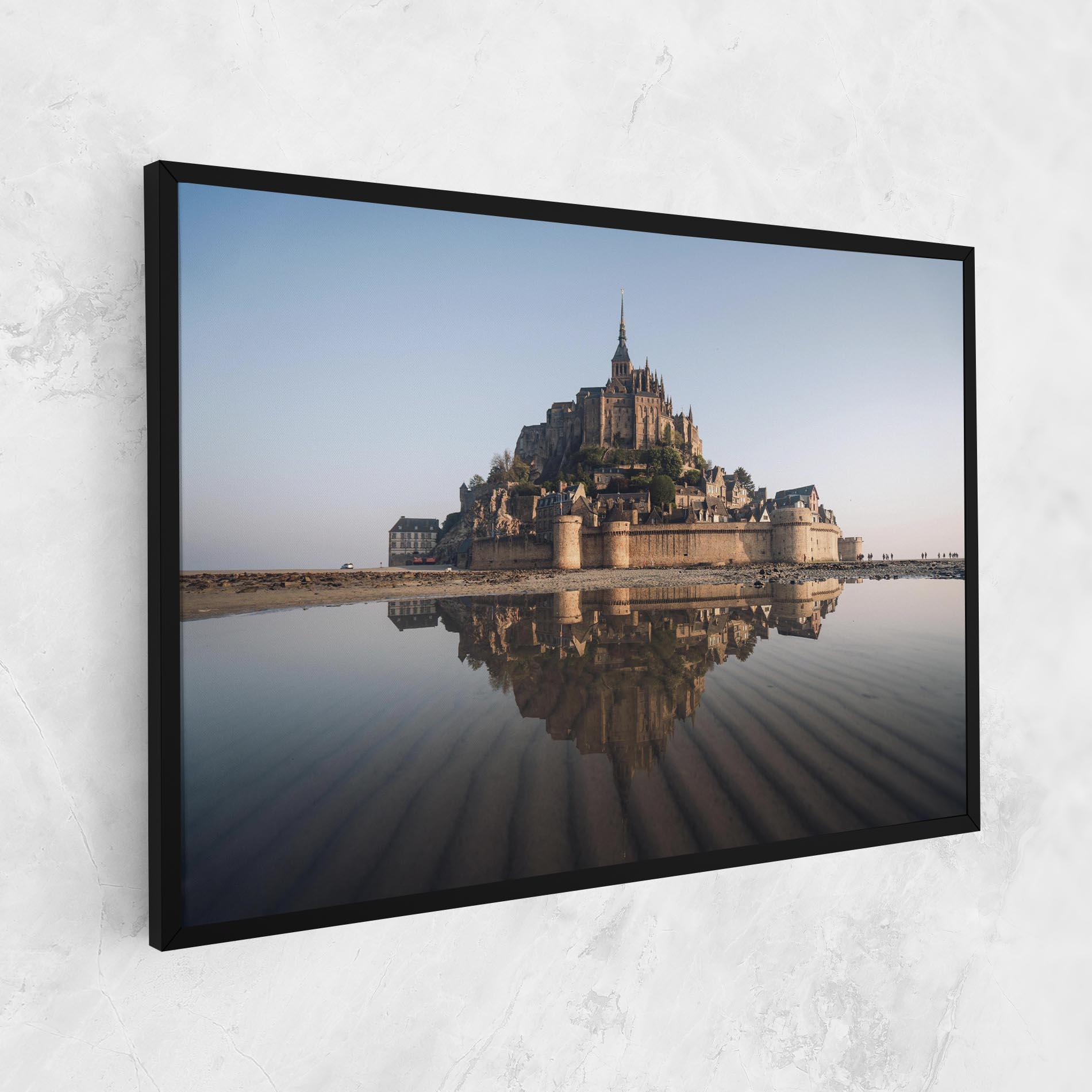 Tablou Canvas Castle Reflection mockup 1