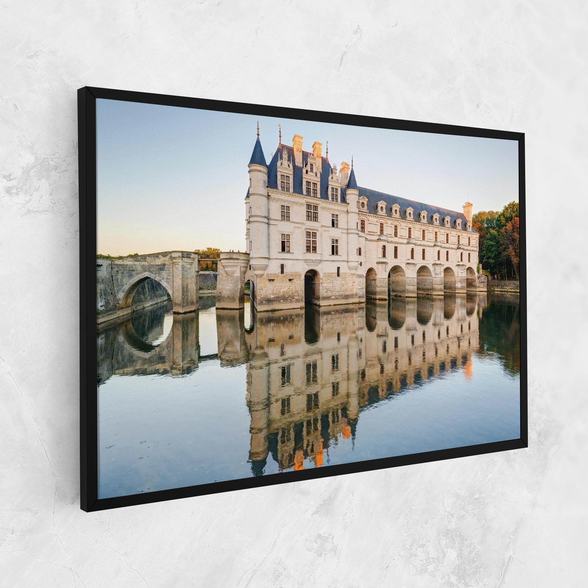 Chateau Chenonceau Castle mockup 1