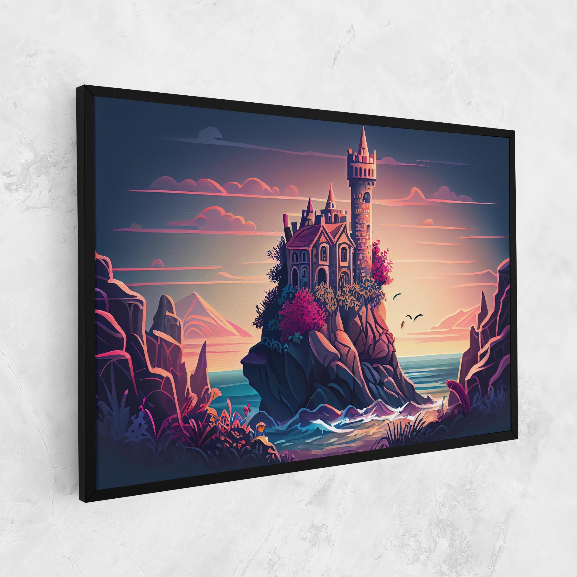 Tablou Canvas Cliff Castle mockup 1
