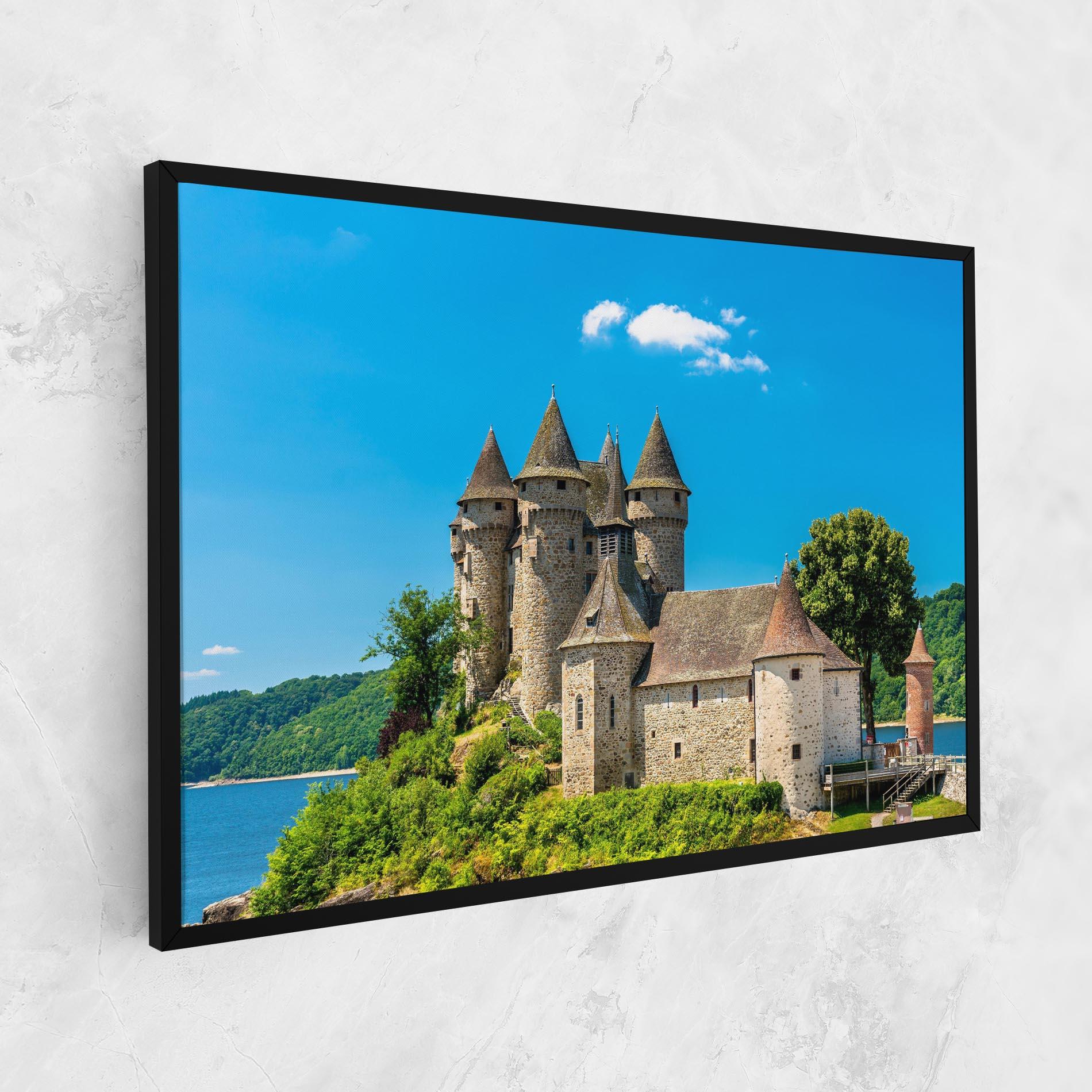 Tablou Canvas Medieval Castle France mockup 1