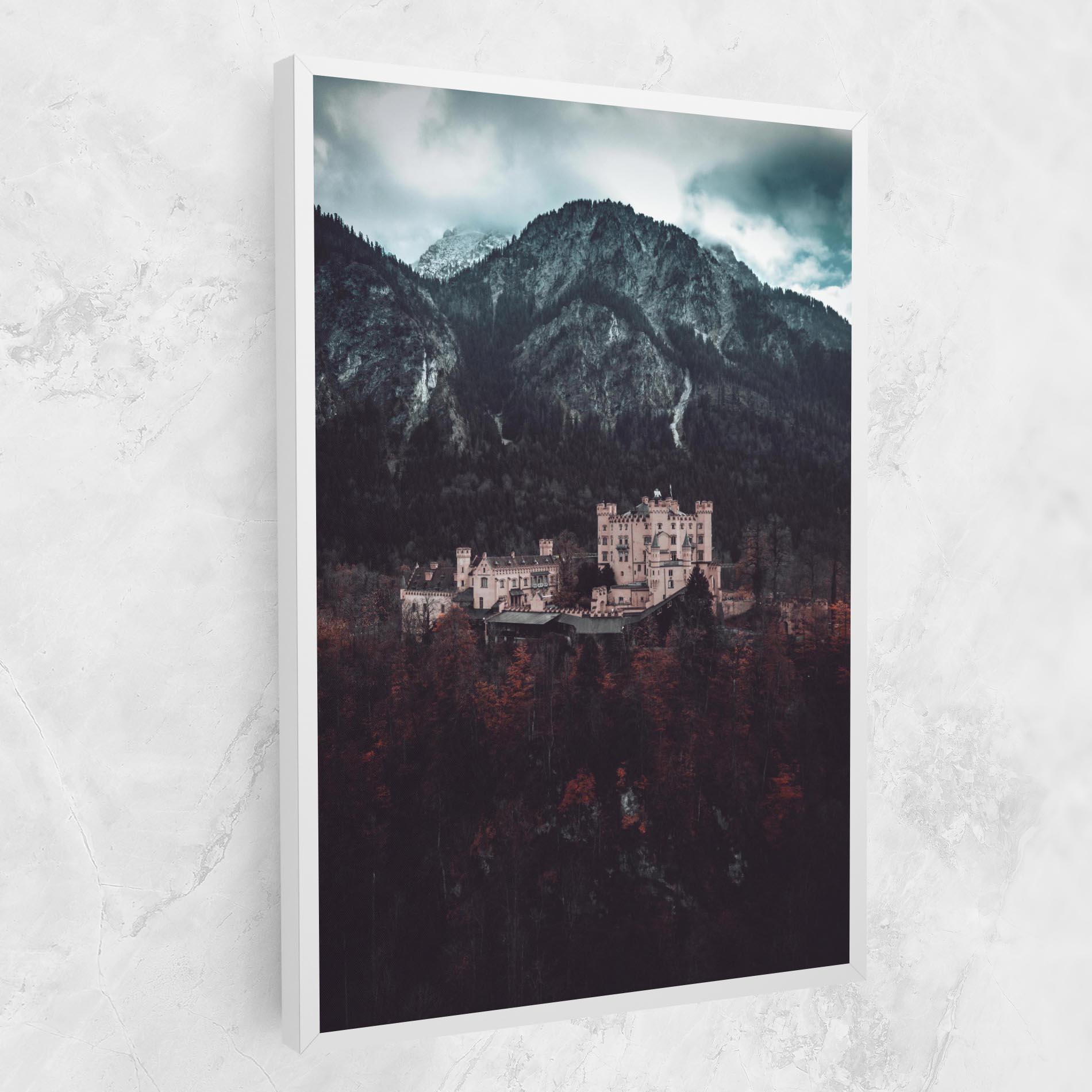Tablou Canvas Forest Castle mockup 1