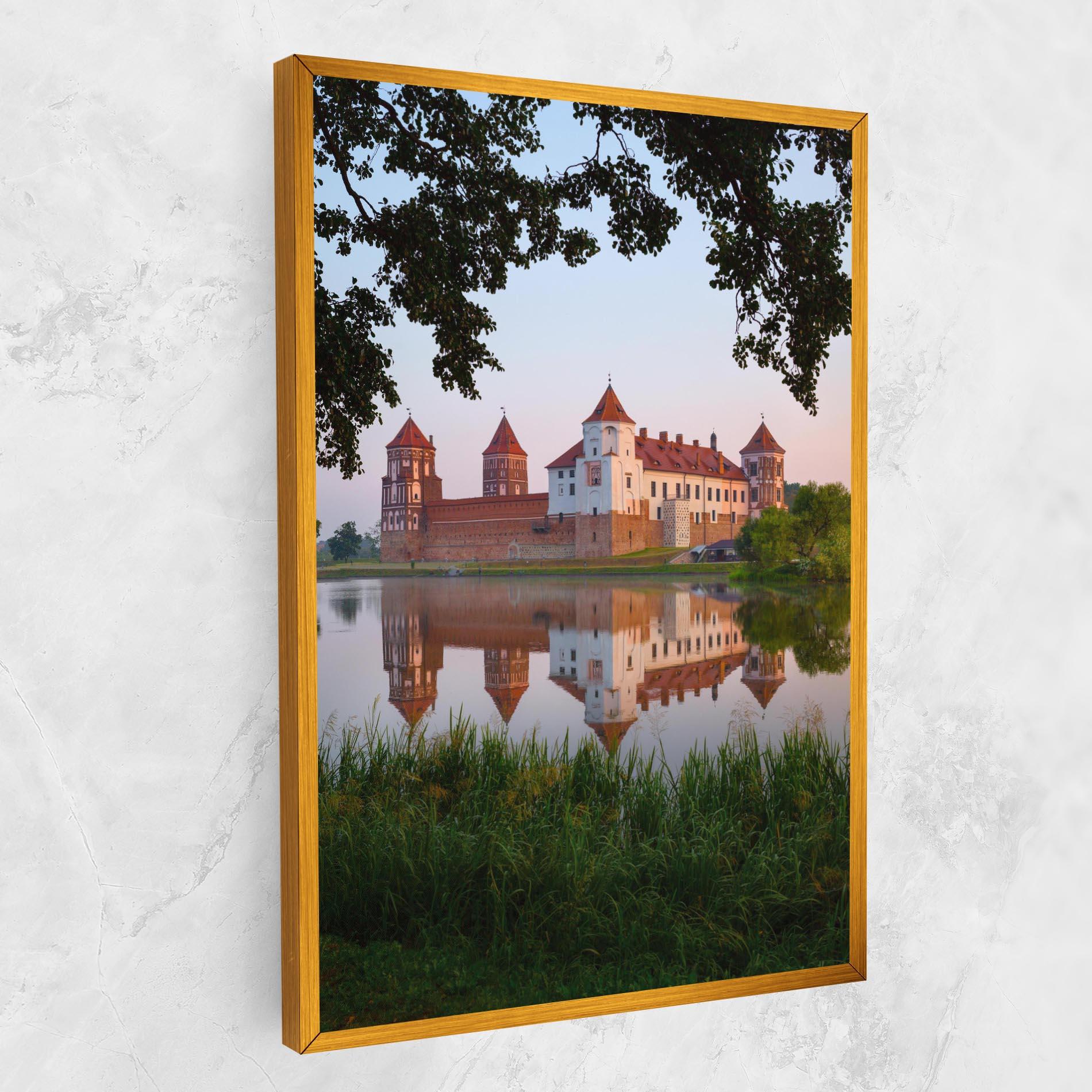 Tablou Canvas Ancient Castle Morning mockup 1